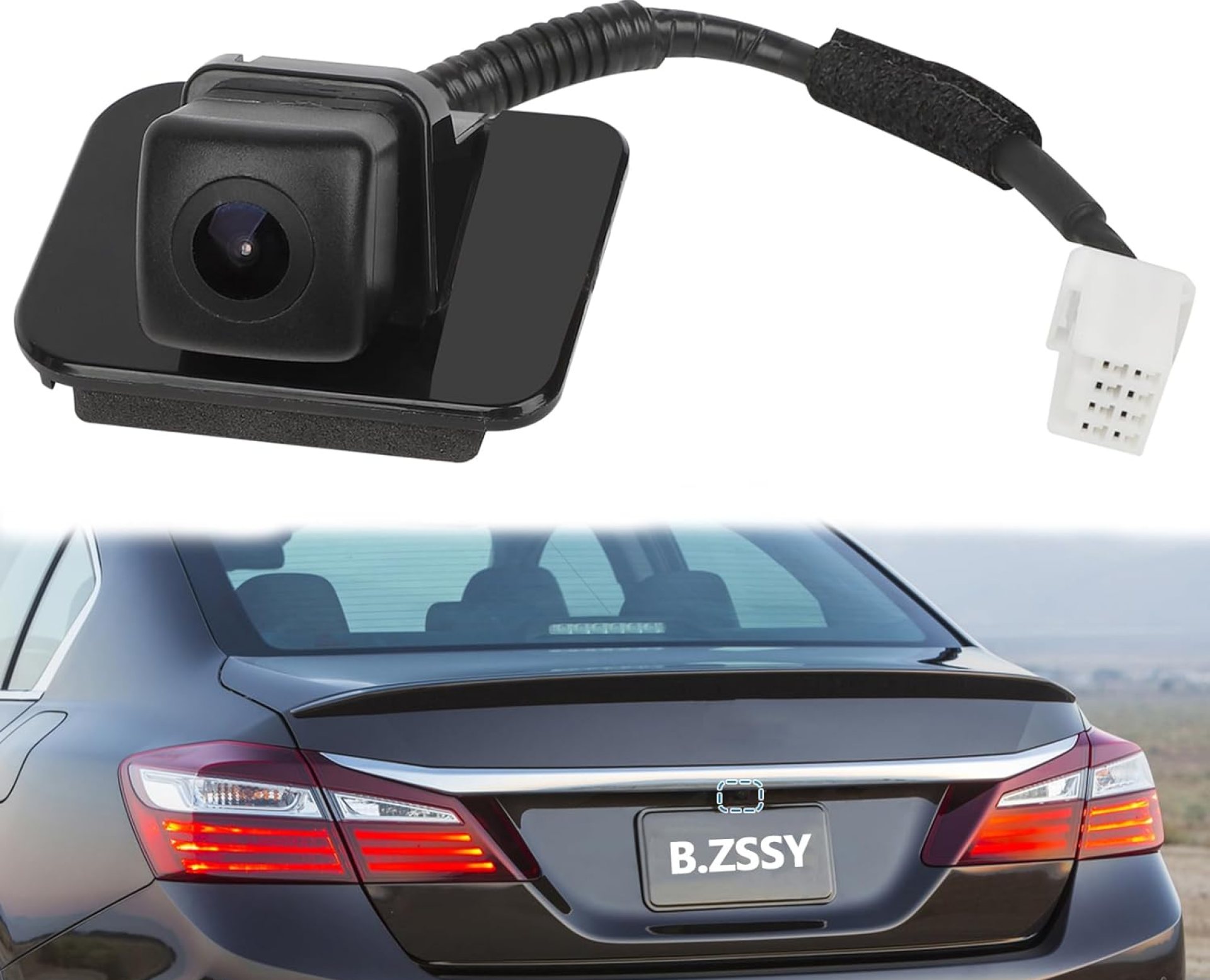 Accord Back Up Rear View Camera for 2014-2017 Honda Accord Sedan EX-L Parking Assist Rear Camera Replace for 39530T2AA21,39530T2AA31,39530-T2A-A21 Accord Back Up Rear View Camera for 2014-2017 Honda Accord Sedan EX-L Parking Assist Rear Camera Replace for 39530T2AA21,39530T2AA31,39530-T2A-A21