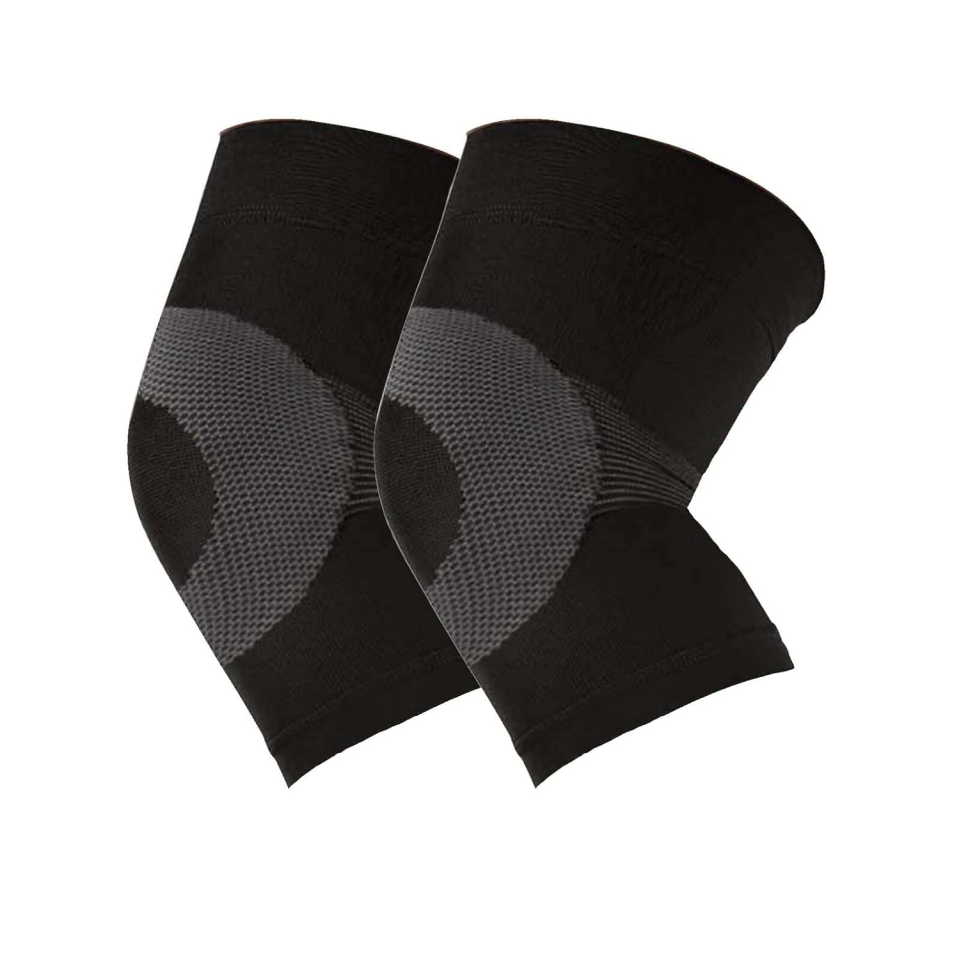 Compression Knee Braces to Support Meniscus Tear, Arthritis, Joint Pain Relief & Injury Recovery, Compression support for Running, Fitness & Sports | Pack of 2 Compression Knee Braces to Support Meniscus Tear, Arthritis, Joint Pain Relief & Injury Recovery, Compression support for Running, Fitness & Sports | Pack of 2