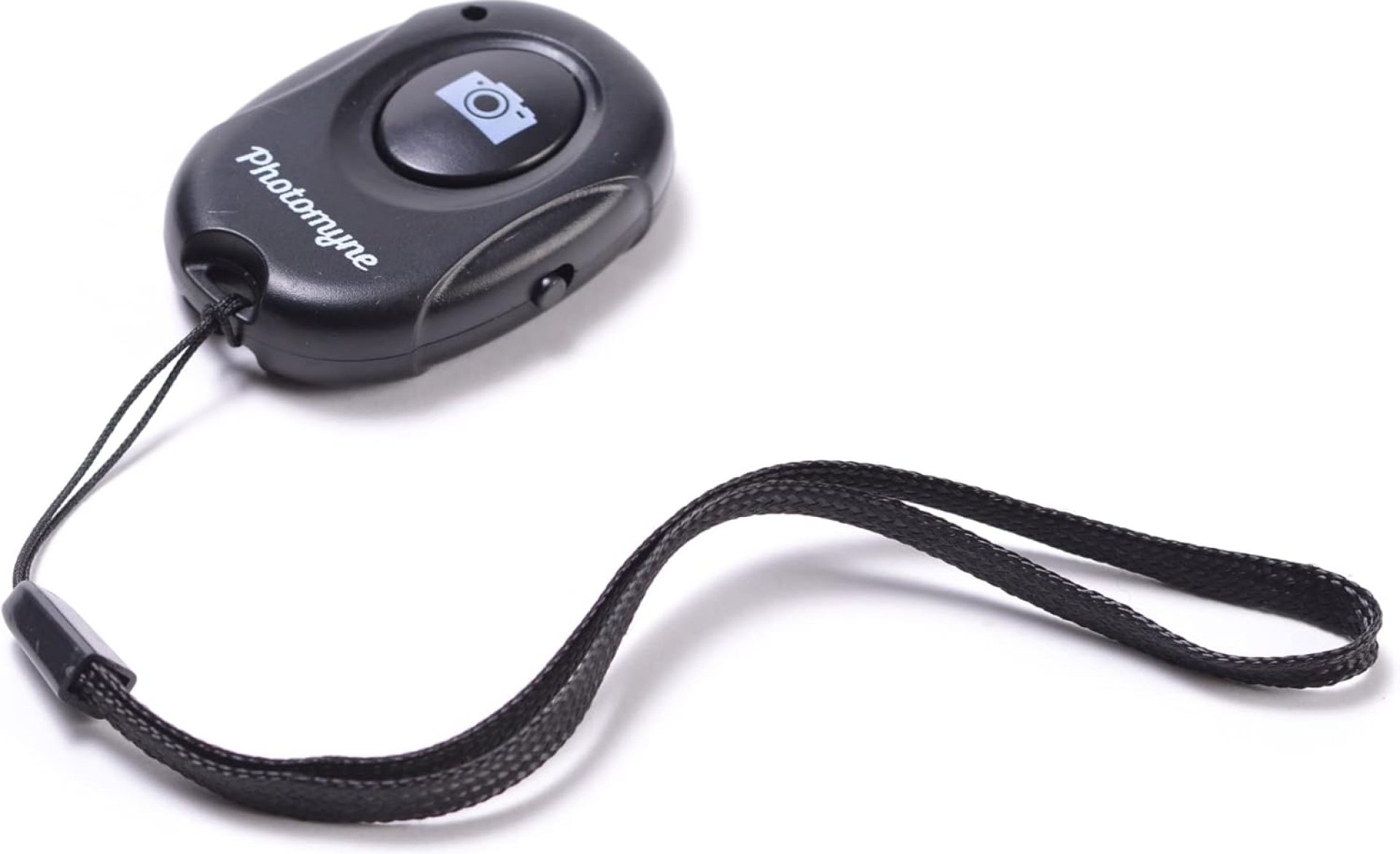 Photomyne Wireless Camera Shutter Clicker | Camera Shutter Remote Control for iPhone & Android Smartphones | Wireless Remote Control Selfie Button – Includes Wrist Strap (1 Pack) Photomyne Wireless Camera Shutter Clicker | Camera Shutter Remote Control for iPhone & Android Smartphones | Wireless Remote Control Selfie Button – Includes Wrist Strap (1 Pack)