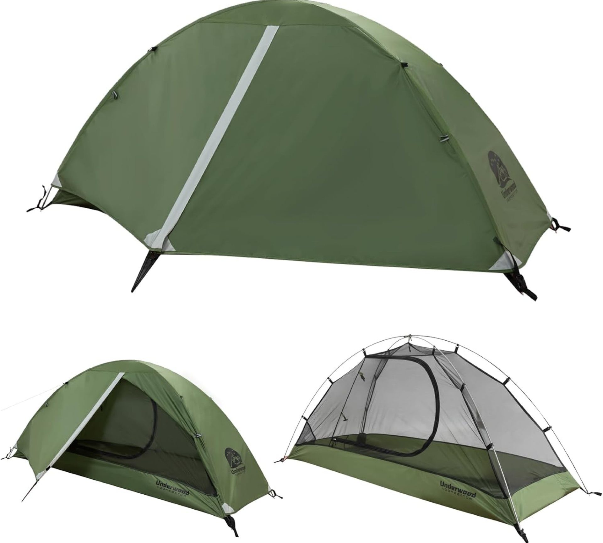 1/2 Person Backpacking Tent for Camping – Ultralight & Waterproof Outdoor Camping Tent, Easy Set Up Compact Tent for 3 Season, Lightweight Tents for Hiking by Underwood Aggregator 1/2 Person Backpacking Tent for Camping – Ultralight & Waterproof Outdoor Camping Tent, Easy Set Up Compact Tent for 3 Season, Lightweight Tents for Hiking by Underwood Aggregator