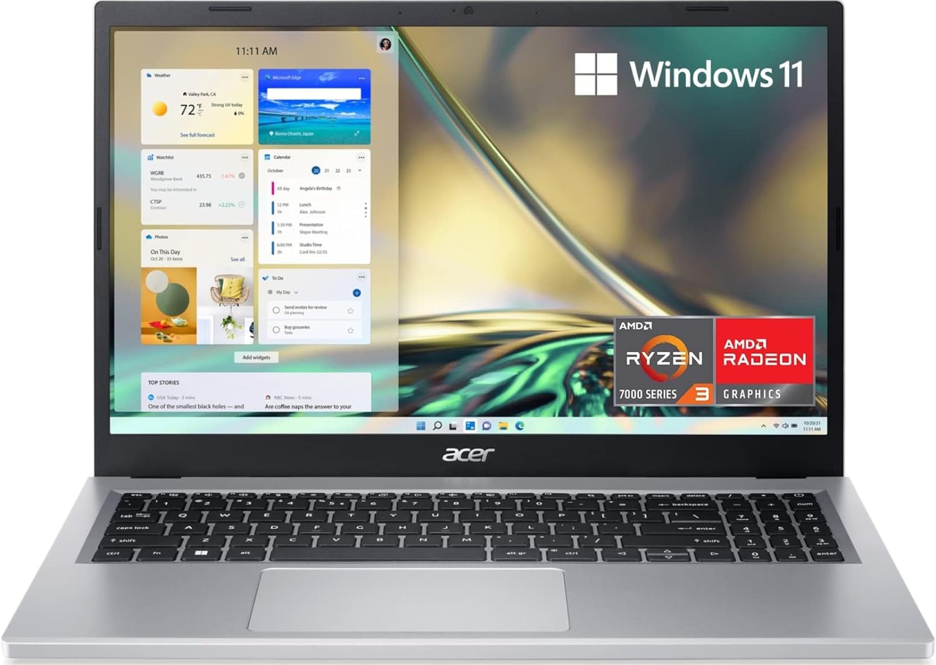 Acer Aspire 3 A315-24P-R7VH Slim Laptop | 15.6″ Full HD IPS Display | AMD Ryzen 3 7320U Quad-Core Processor | AMD Radeon Graphics | 8GB LPDDR5 | 128GB NVMe SSD | Wi-Fi 6 | Windows 11 Home in S Mode Acer Aspire 3 A315-24P-R7VH Slim Laptop | 15.6″ Full HD IPS Display | AMD Ryzen 3 7320U Quad-Core Processor | AMD Radeon Graphics | 8GB LPDDR5 | 128GB NVMe SSD | Wi-Fi 6 | Windows 11 Home in S Mode