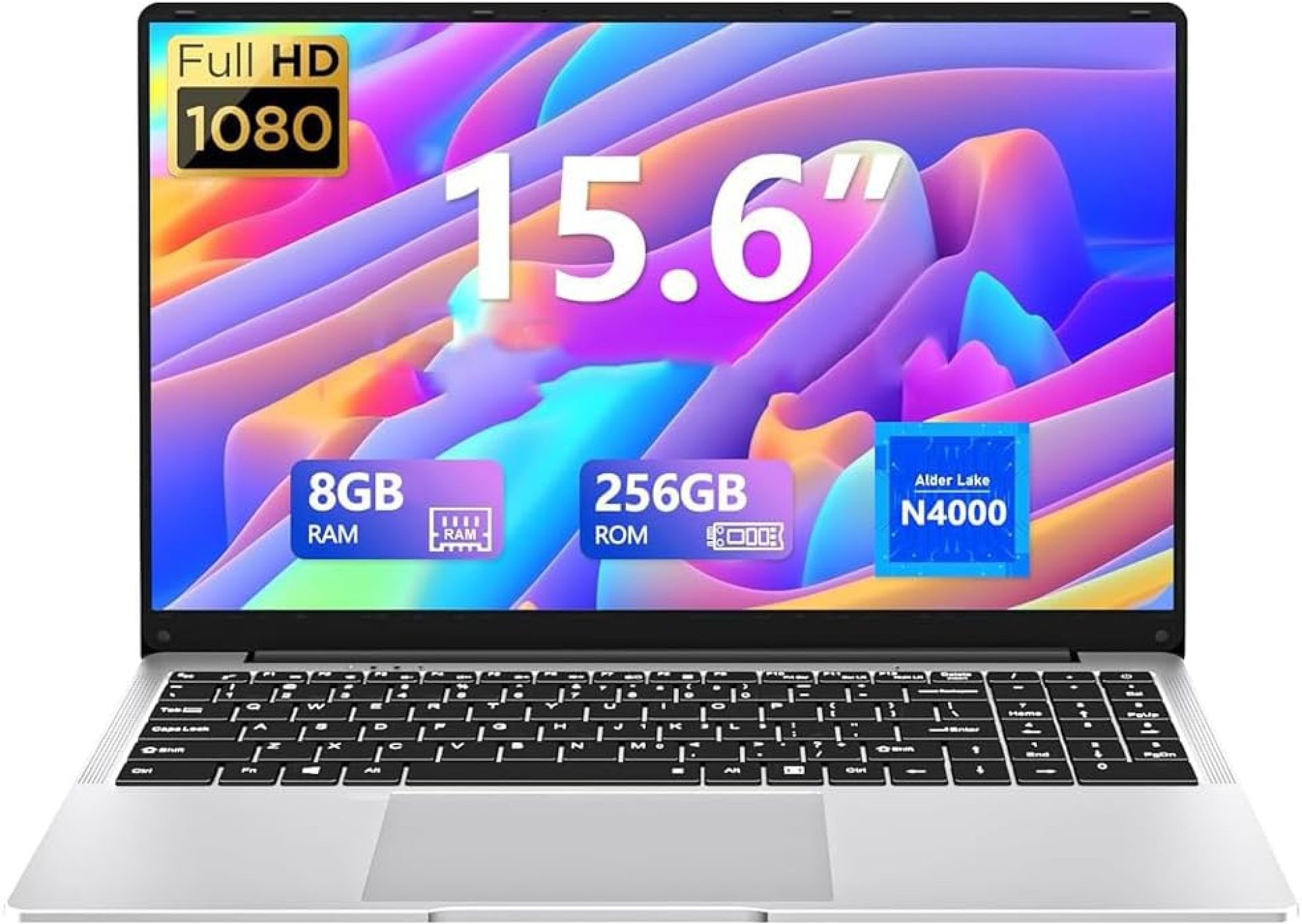 15.6 Inch Laptops, Laptop with 8GB RAM 256GB SSD, Gaming Laptop for N4000, Traditional Laptop Computers Full HD 1920X1080 Display WiF5 Mini-HDMI 180 Angle Opening Netbook For Student Business Work 15.6 Inch Laptops, Laptop with 8GB RAM 256GB SSD, Gaming Laptop for N4000, Traditional Laptop Computers Full HD 1920X1080 Display WiF5 Mini-HDMI 180 Angle Opening Netbook For Student Business Work