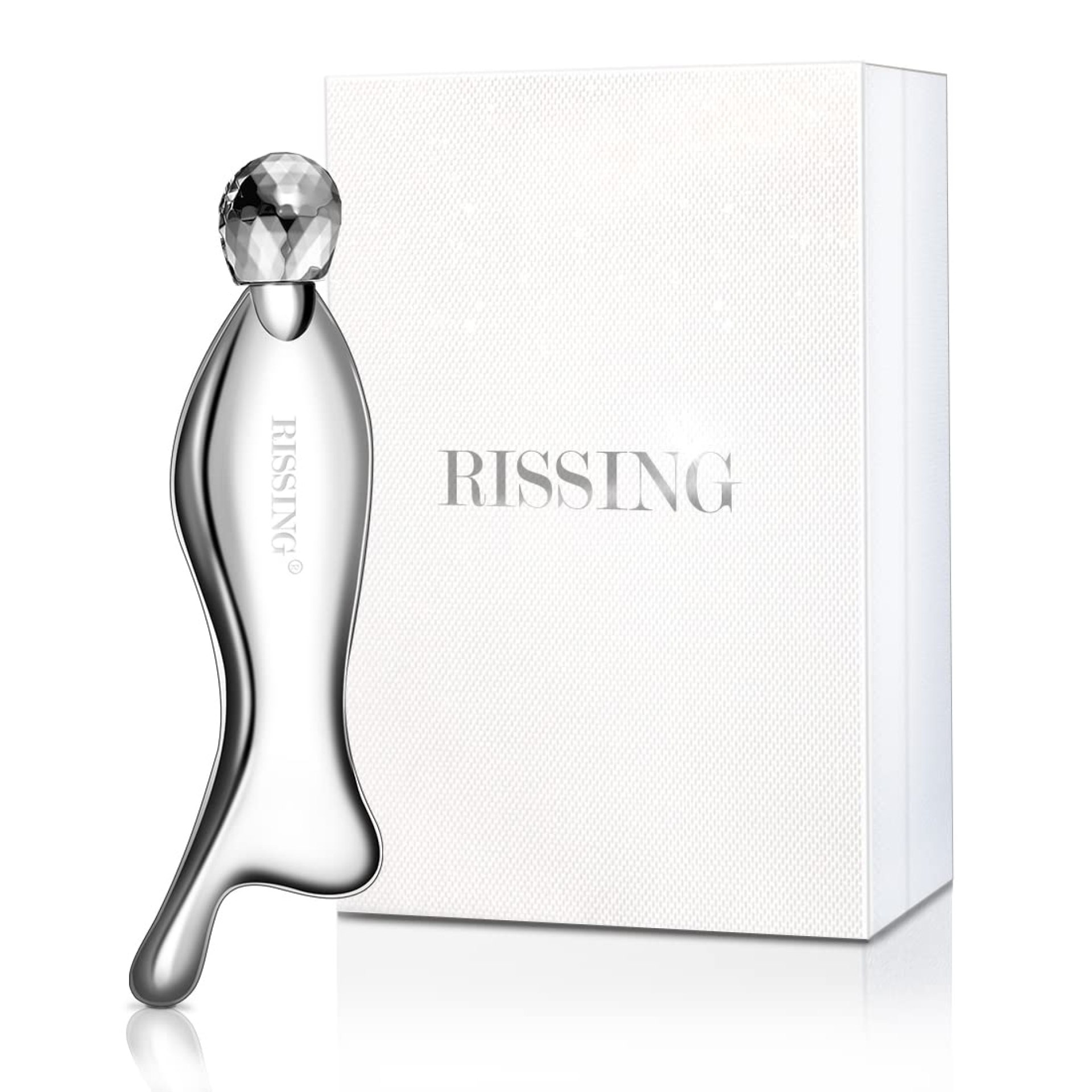 4-in-1 Gua Sha Facial Tools: FSA/HSA Eligible, Lymphatic Drainage Massager Facial Roller for Wrinkles and Lifting, Stainless Steel Gua Sha Tool for Face (Portable Box Edition) 4-in-1 Gua Sha Facial Tools: FSA/HSA Eligible, Lymphatic Drainage Massager Facial Roller for Wrinkles and Lifting, Stainless Steel Gua Sha Tool for Face (Portable Box Edition)