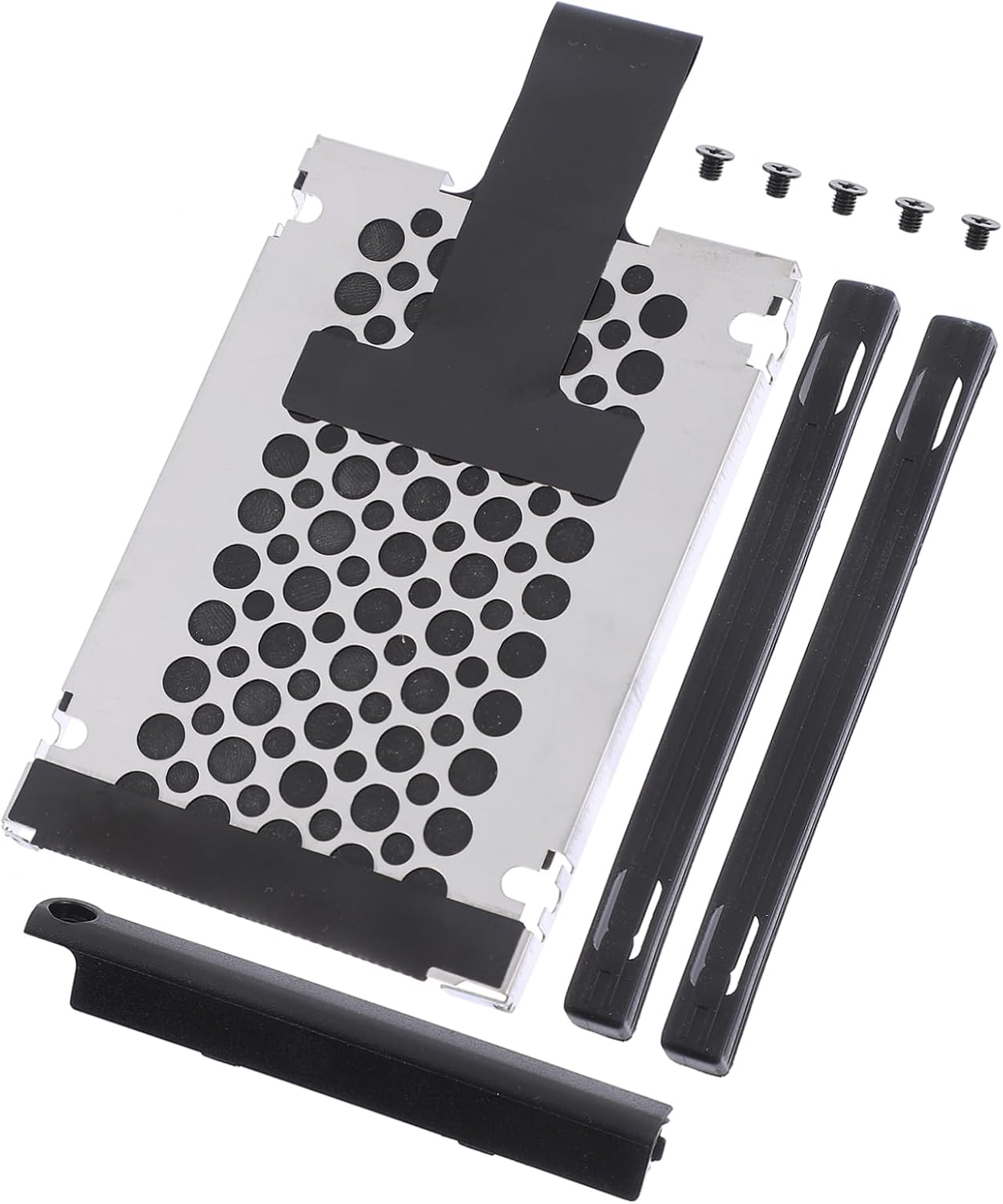 1Set Hard Drive Mounting Bracket for Hard Disk Caddy with Cover and Gasket Installation Accessory 1Set Hard Drive Mounting Bracket for Hard Disk Caddy with Cover and Gasket Installation Accessory