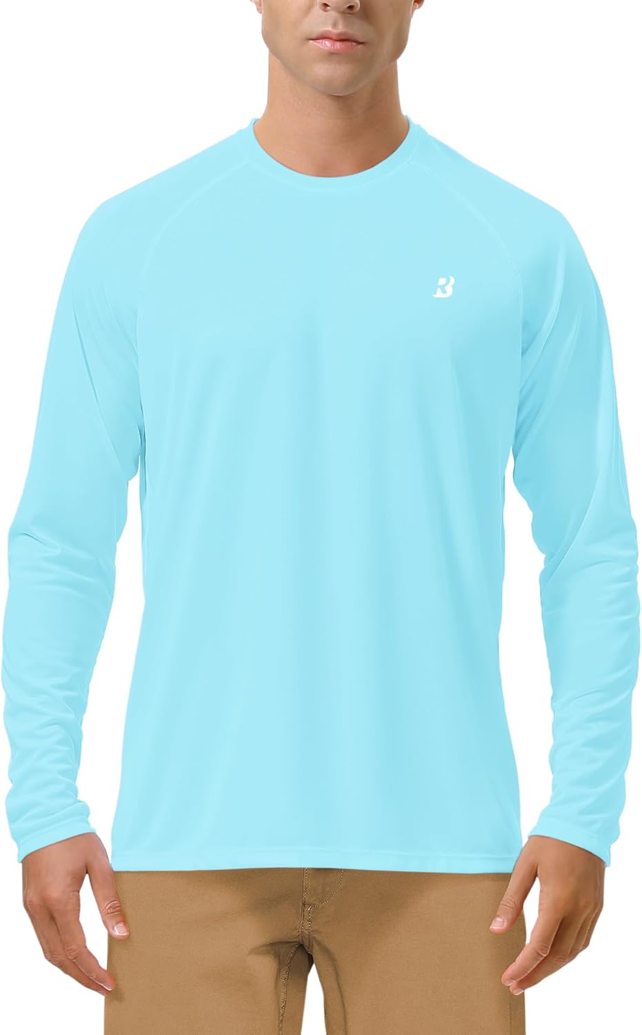 Roadbox Mens UPF 50+ UV Sun Protection Shirts Outdoor Long Sleeve SPF Rash Guard for Fishing Hiking Swimming Running Roadbox Mens UPF 50+ UV Sun Protection Shirts Outdoor Long Sleeve SPF Rash Guard for Fishing Hiking Swimming Running