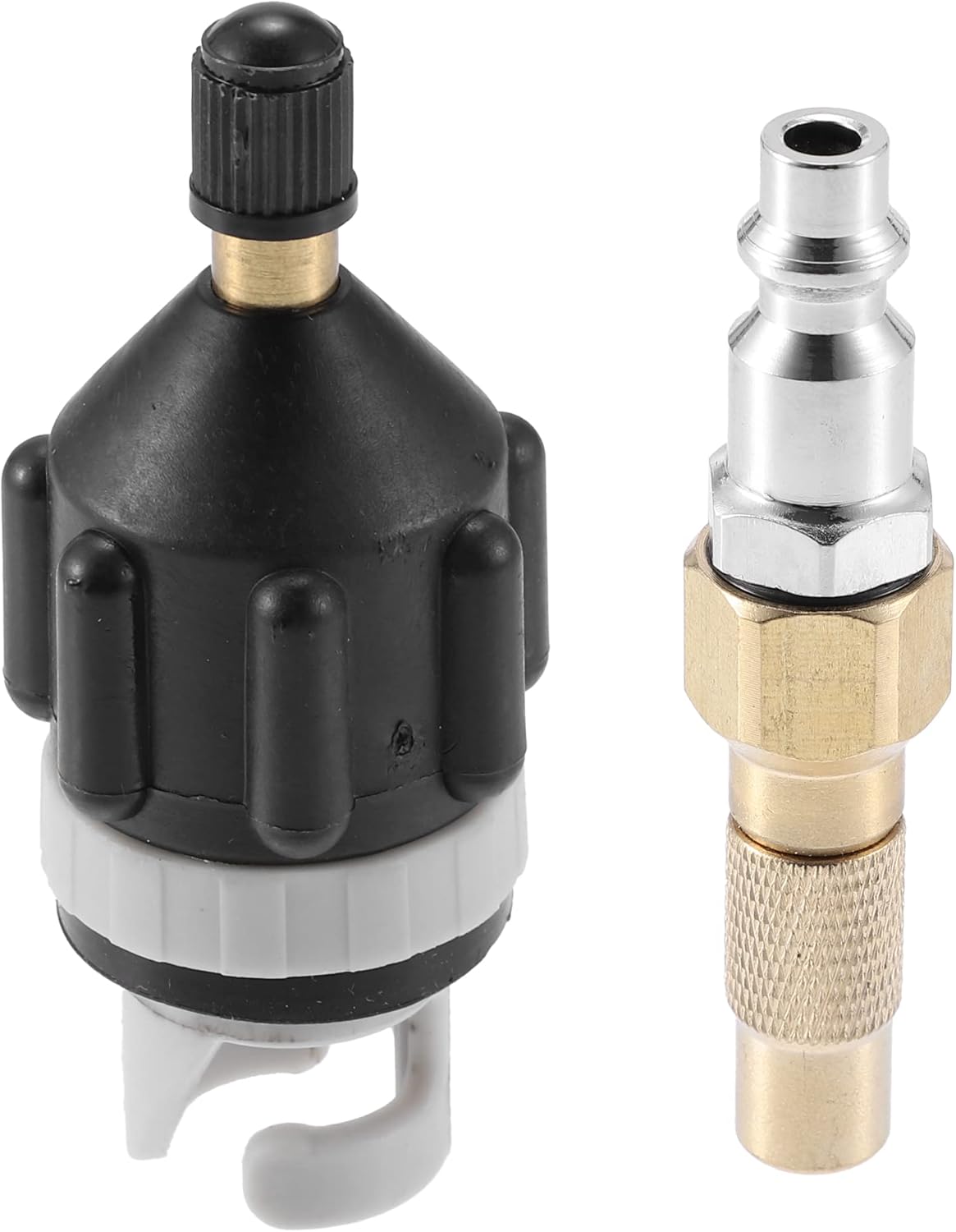 X AUTOHAUX 1 Set Paddle Board Valve Adapter with America Type Push Inflatable Nozzle for Compressor Paddle Board Dinghy Stand Up Paddle Board Inflatable Boat X AUTOHAUX 1 Set Paddle Board Valve Adapter with America Type Push Inflatable Nozzle for Compressor Paddle Board Dinghy Stand Up Paddle Board Inflatable Boat