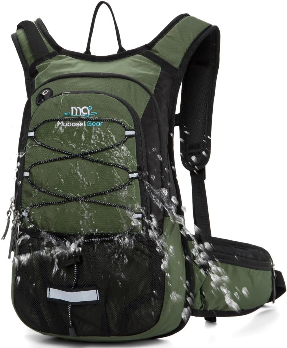 15L Insulated Hydration Backpack Pack with 2L Water Bladder Lightweight Hiking Backpack Bag for Women Men Daypack for Hiking Running Festival Camping Biking 15L Insulated Hydration Backpack Pack with 2L Water Bladder Lightweight Hiking Backpack Bag for Women Men Daypack for Hiking Running Festival Camping Biking