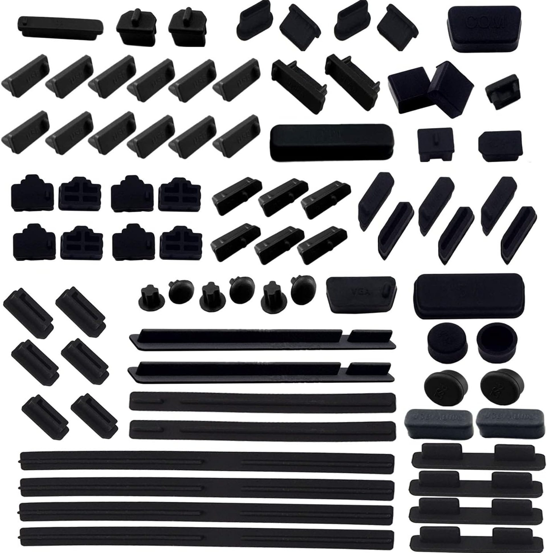 80 PCS Computer Laptop and Motherboard Anti-dust Plugs, 25 Types of Port Anti-dust Covers Stoppers for Computer Laptop and Motherboard – DO NOT Fit MacBook 80 PCS Computer Laptop and Motherboard Anti-dust Plugs, 25 Types of Port Anti-dust Covers Stoppers for Computer Laptop and Motherboard – DO NOT Fit MacBook