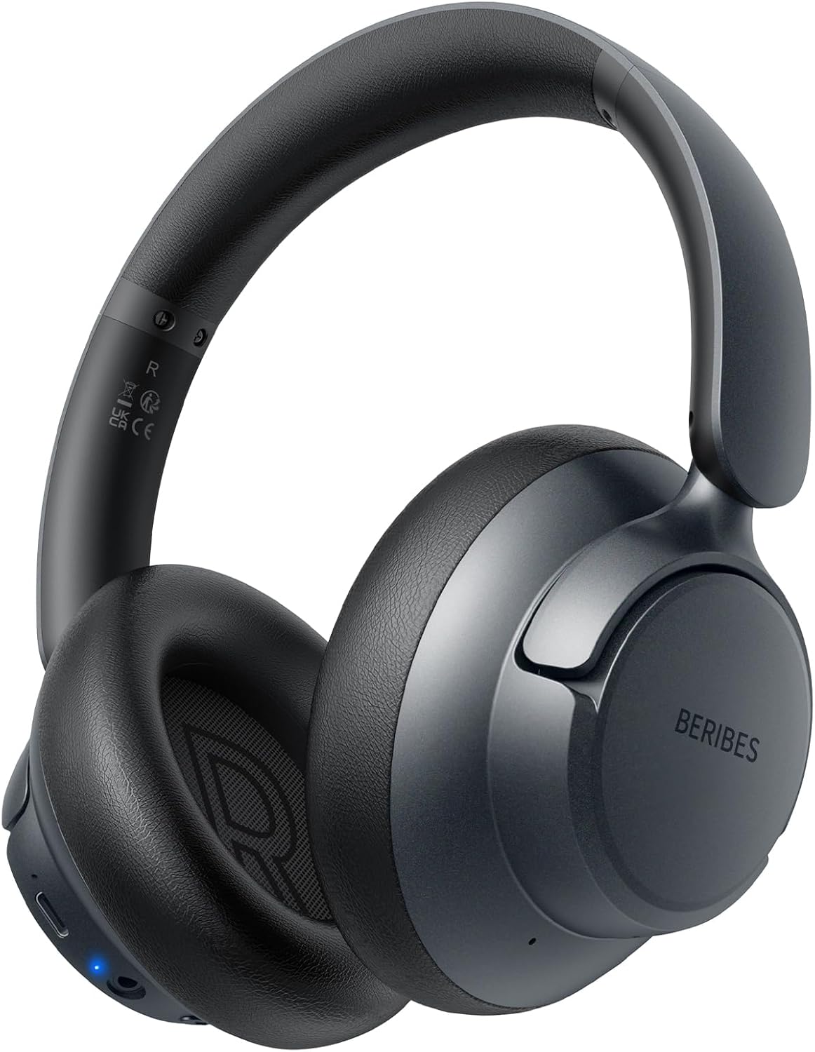 BERIBES Upgraded Hybrid Active Noise Cancelling Headphones with Transparent Modes,70H Playtime Bluetooth Headphones Wireless Bluetooth with Mic, Deep Bass,3.5MM Cable,Soft-Earpads,Fast Charging-Black BERIBES Upgraded Hybrid Active Noise Cancelling Headphones with Transparent Modes,70H Playtime Bluetooth Headphones Wireless Bluetooth with Mic, Deep Bass,3.5MM Cable,Soft-Earpads,Fast Charging-Black