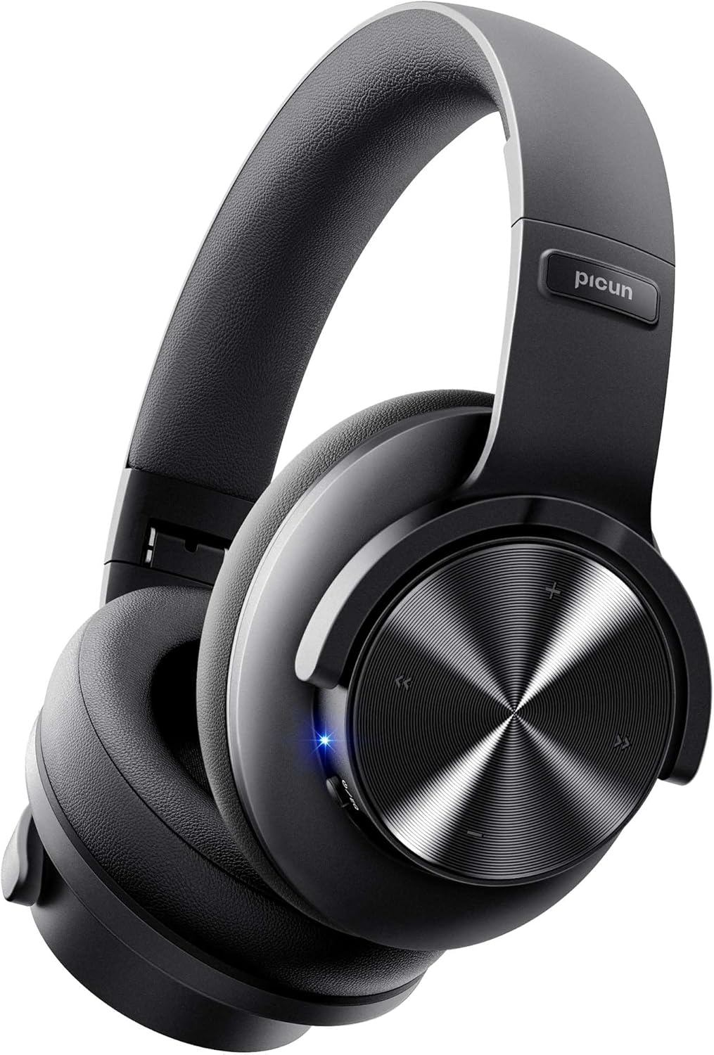 Picun B8 Bluetooth Headphones, 120H Playtime Headphones Wireless Bluetooth with 3 EQ Modes, Low Latency, Hands-Free Calls, Over Ear Headphones for Travel Home Office Cellphone PC Black Picun B8 Bluetooth Headphones, 120H Playtime Headphones Wireless Bluetooth with 3 EQ Modes, Low Latency, Hands-Free Calls, Over Ear Headphones for Travel Home Office Cellphone PC Black