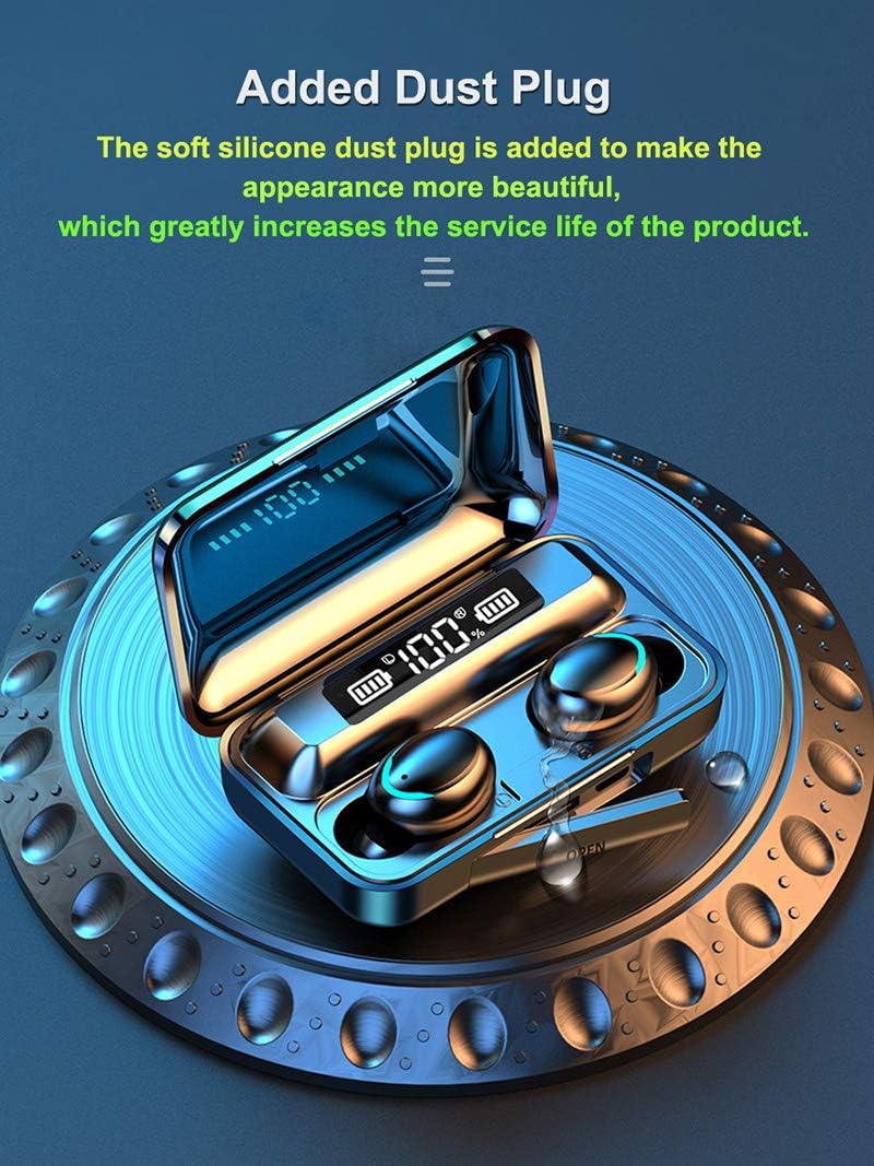 MDNS Wireless TWS Bluetooth 5.0 Earbuds, Sport Headphones With Battery Charging Case, Matte Design MDNS Wireless TWS Bluetooth 5.0 Earbuds, Sport Headphones With Battery Charging Case, Matte Design