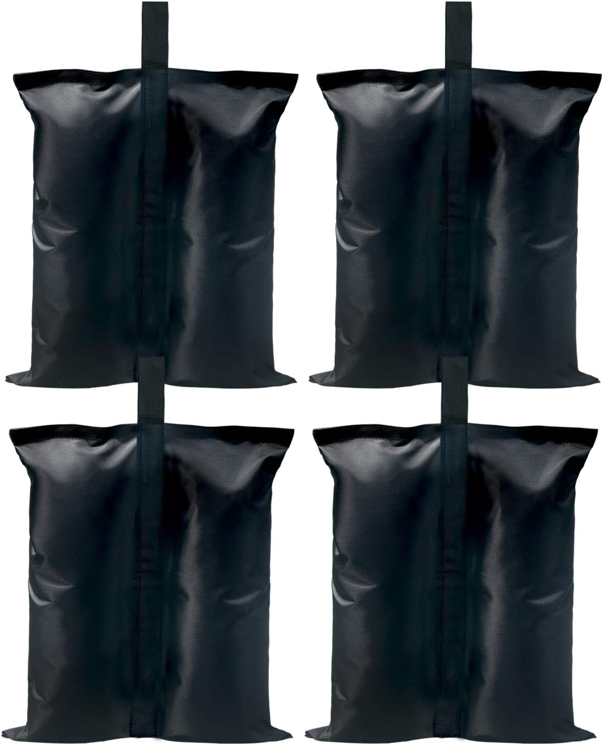 ABCCANOPY Canopy Weights 150 LBS Gazebo Tent Sand Bags,4pcs-Pack (Black) ABCCANOPY Canopy Weights 150 LBS Gazebo Tent Sand Bags,4pcs-Pack (Black)