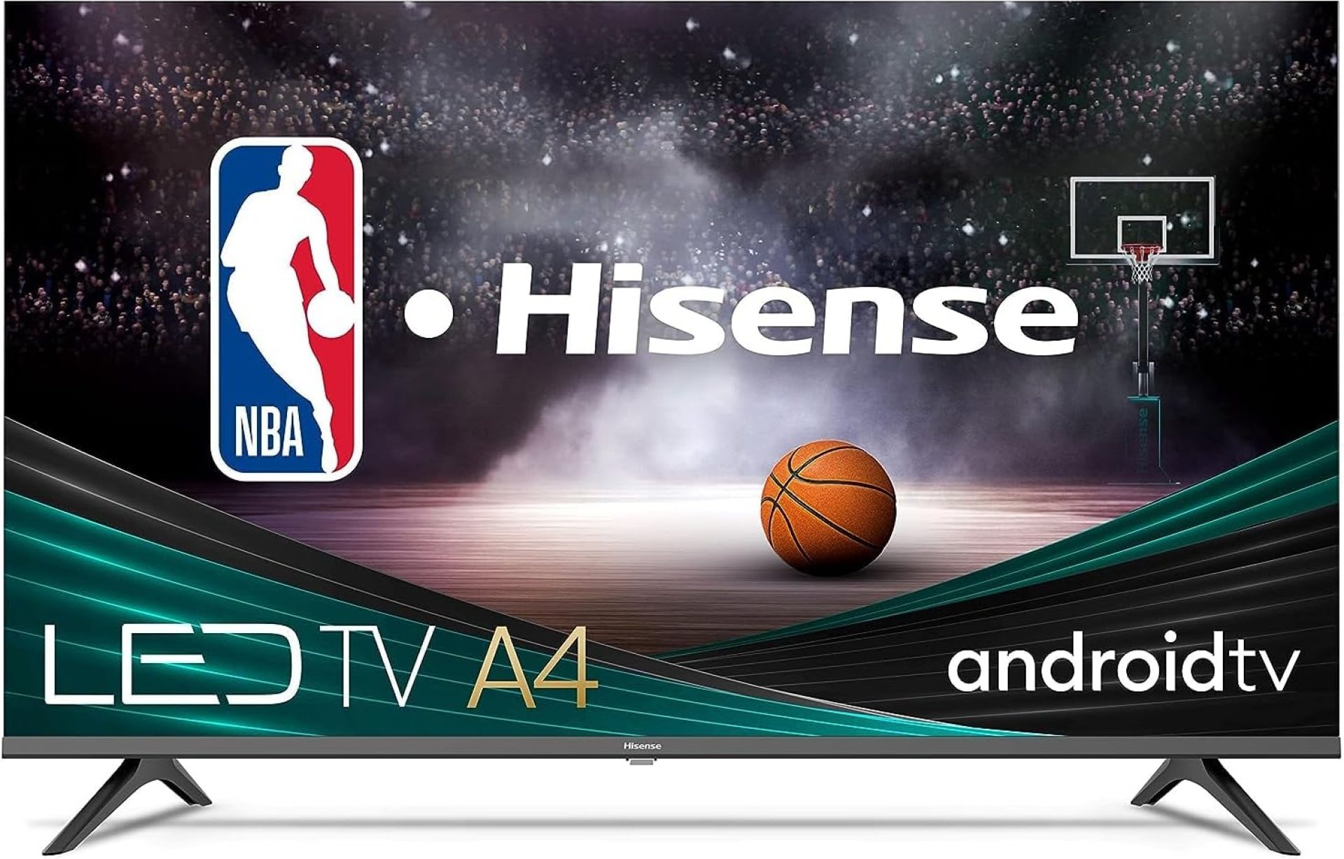 Hisense A4 Series 32-Inch Class HD Smart Android TV with DTS Virtual X, Game & Sports Modes, Chromecast Built-in, Alexa Compatibility (32A4H, 2022 New Model) ,Black Hisense A4 Series 32-Inch Class HD Smart Android TV with DTS Virtual X, Game & Sports Modes, Chromecast Built-in, Alexa Compatibility (32A4H, 2022 New Model) ,Black