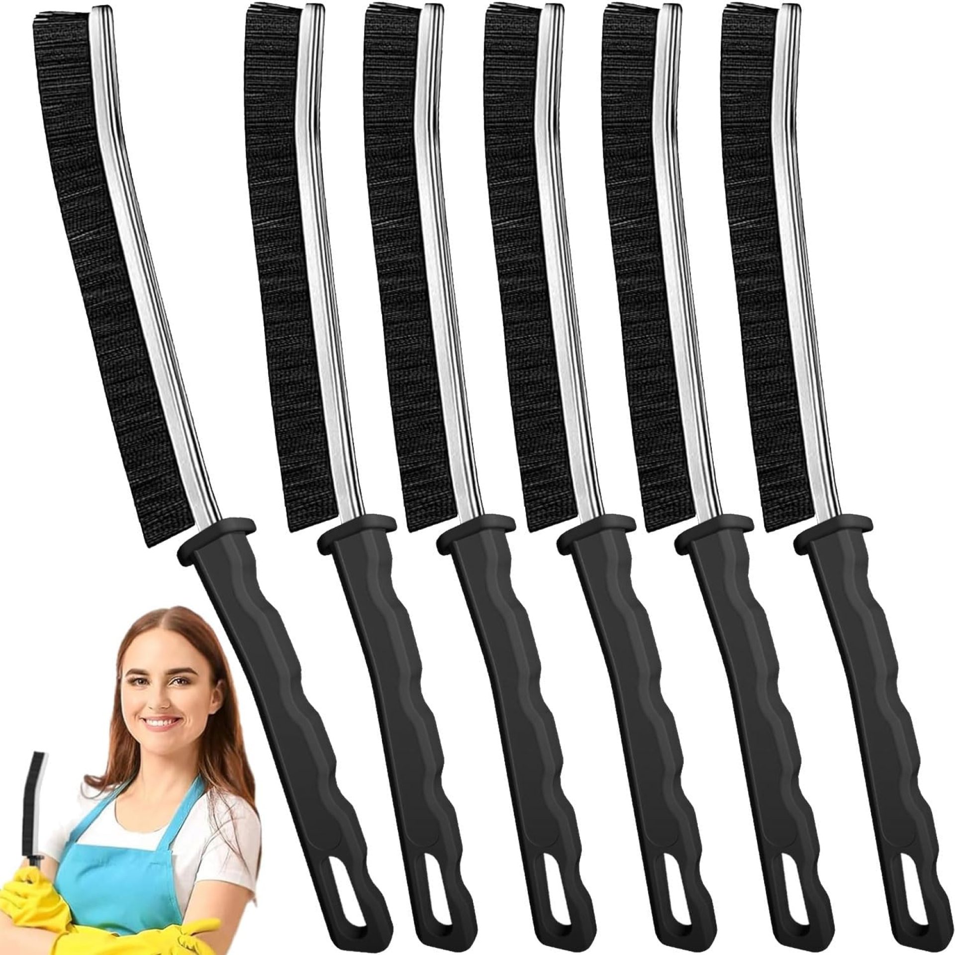 Crevice Cleaning Brush,New Multifunctional Cleaning Brush Tool, Bathroom Gap Brush, Home, Kitchen, Bathroom, Window, Vehicle, Faucets, Toilet,6Pcs Crevice Cleaning Brush,New Multifunctional Cleaning Brush Tool, Bathroom Gap Brush, Home, Kitchen, Bathroom, Window, Vehicle, Faucets, Toilet,6Pcs