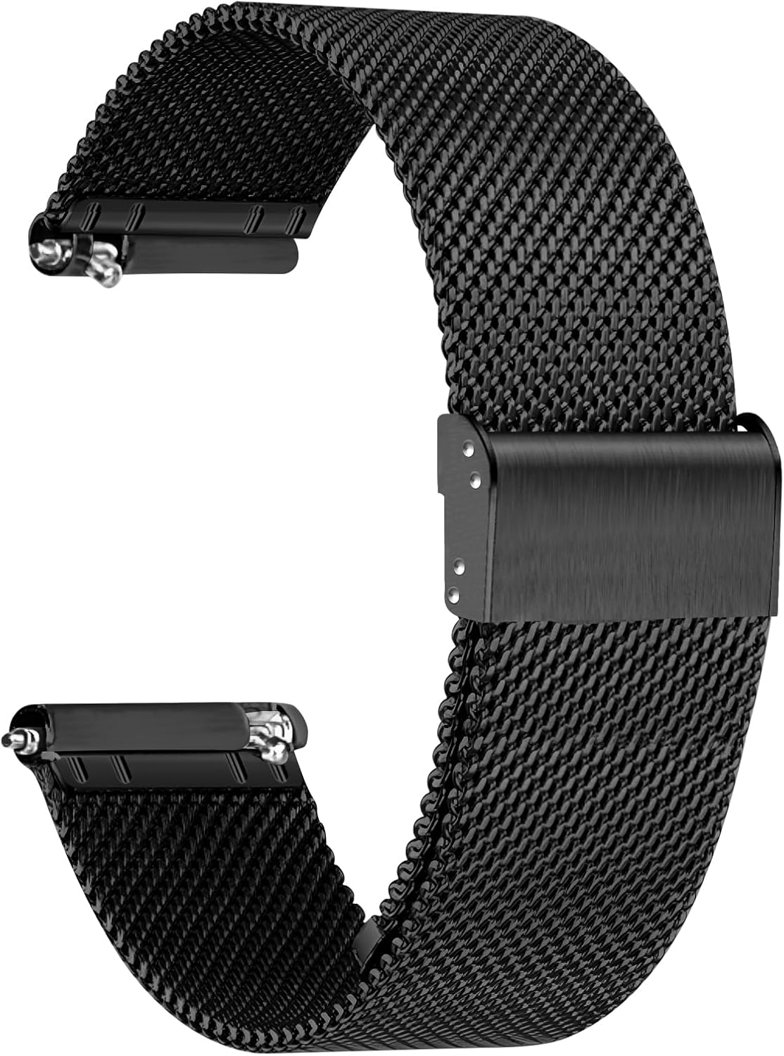 TStrap Mesh Watch Band Metal – Black Quick Release Watch Bands for Men Women – Stainless Steel Smart Watches Strap Bracelet Replacement – 10mm 12mm 14mm 16mm 18mm 20mm 22mm TStrap Mesh Watch Band Metal – Black Quick Release Watch Bands for Men Women – Stainless Steel Smart Watches Strap Bracelet Replacement – 10mm 12mm 14mm 16mm 18mm 20mm 22mm