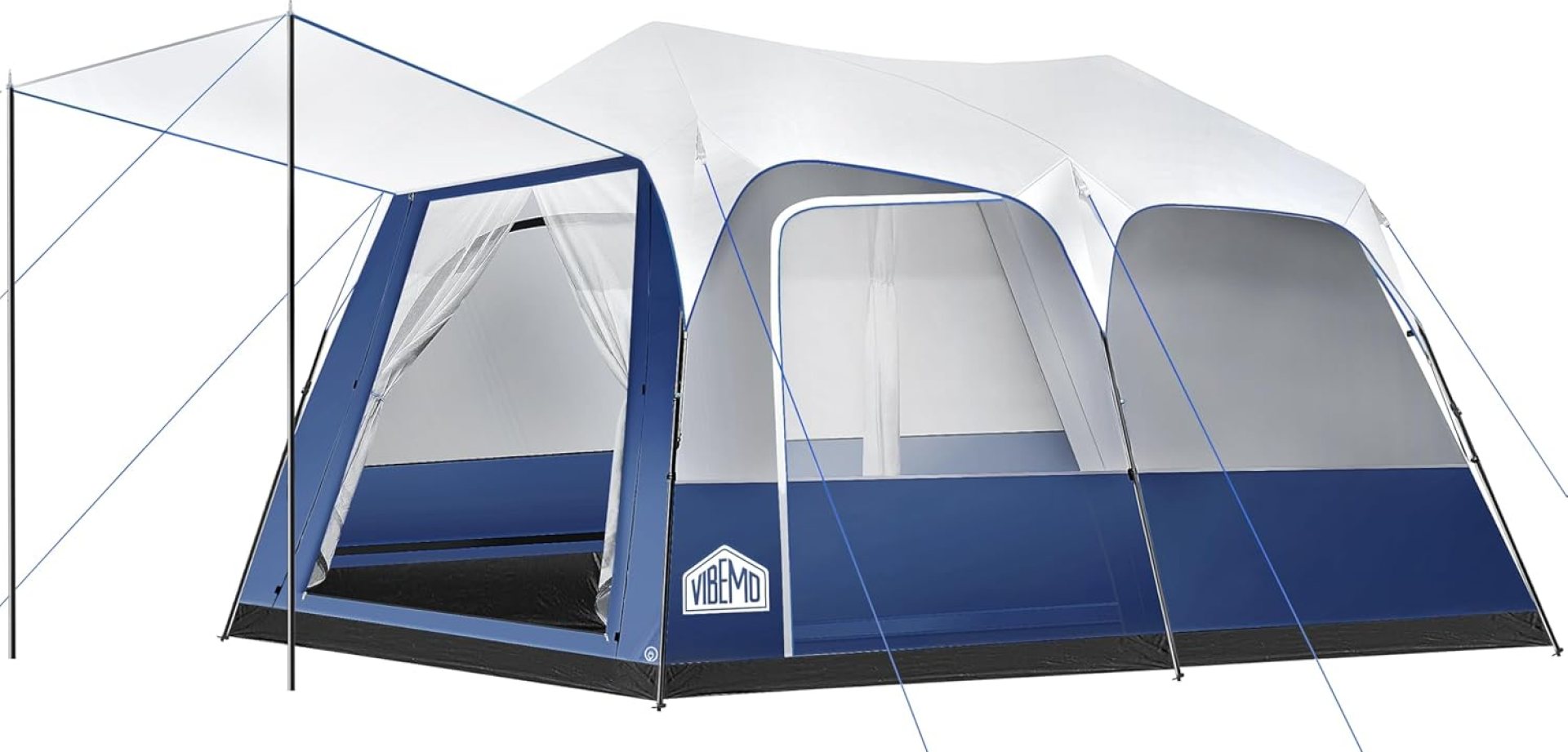 8/10 Person Instant Camping Tent, Pop-Up Family Tent for Instant Easy Setup, Spacious Interior, Includes Rainfly, Room Divider, Carry Bag, Backpacking Tents for Camping, Hiking, Sleepovers 8/10 Person Instant Camping Tent, Pop-Up Family Tent for Instant Easy Setup, Spacious Interior, Includes Rainfly, Room Divider, Carry Bag, Backpacking Tents for Camping, Hiking, Sleepovers