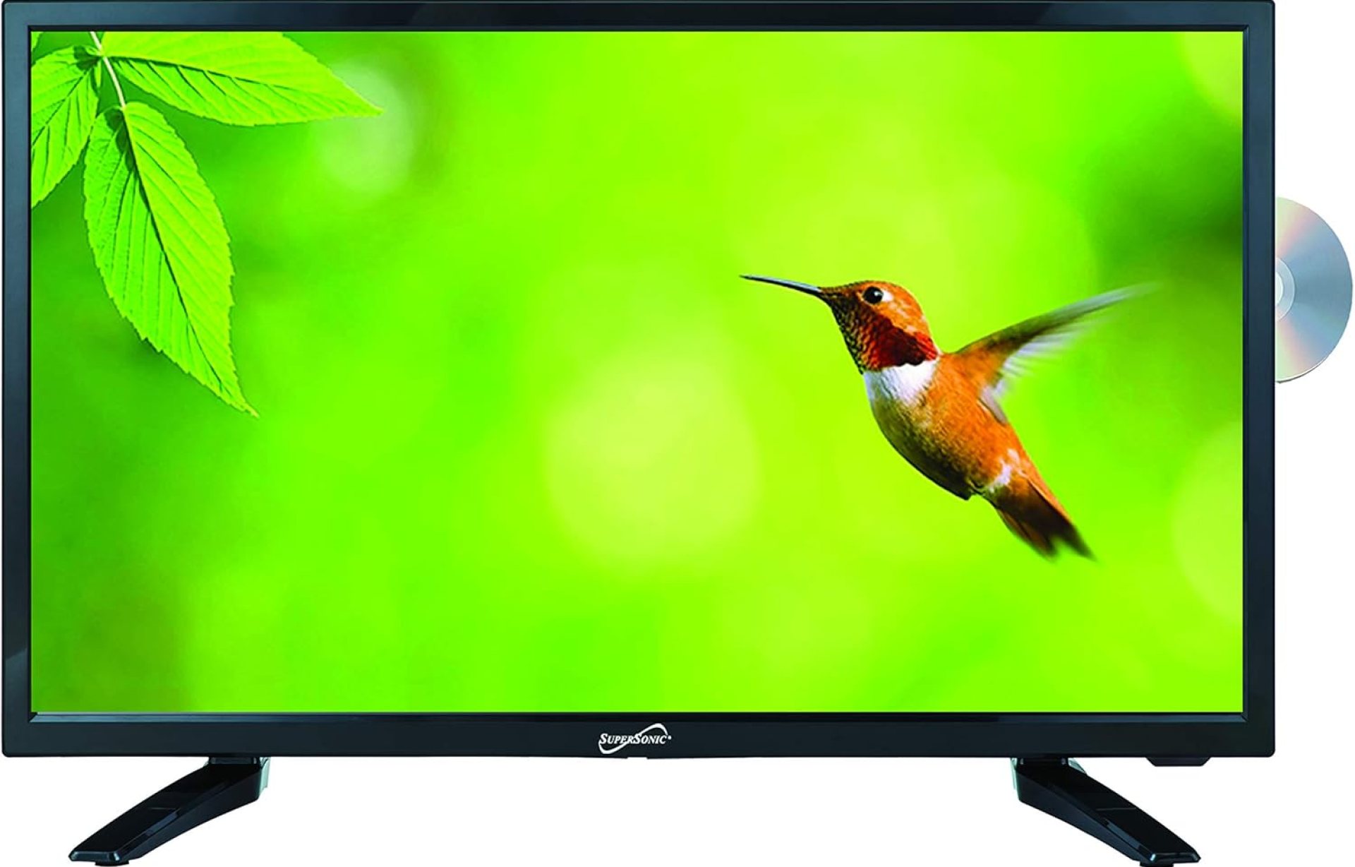 Supersonic SC-1912 19-Inch LED HDTV with 1080p Picture Quality, Built-in DVD Player, HDMI, USB, PC Monitor Capability, and AC/DC Compatibility – Ideal for RVs & Kitchens Supersonic SC-1912 19-Inch LED HDTV with 1080p Picture Quality, Built-in DVD Player, HDMI, USB, PC Monitor Capability, and AC/DC Compatibility – Ideal for RVs & Kitchens