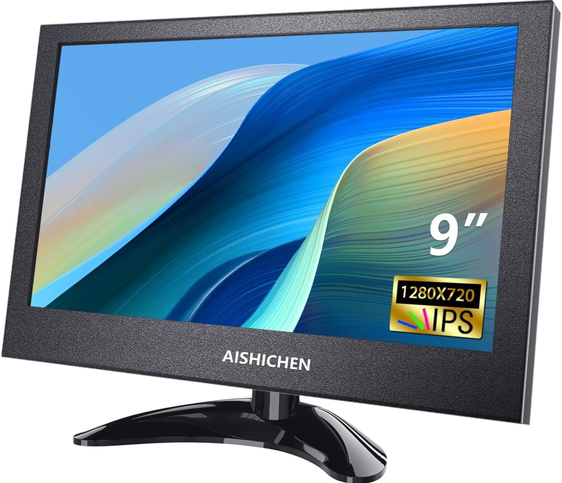 9 Inch Small Monitor, Raspberry Pi Monitor Built-in Speakers, Mini Monitor 1280 x 720, HDMI Monitor 60 Hz 3ms IPS Screen Display Security Monitor for Raspi CCTV Camera Car HDMI VGA Input Metal Shell 9 Inch Small Monitor, Raspberry Pi Monitor Built-in Speakers, Mini Monitor 1280 x 720, HDMI Monitor 60 Hz 3ms IPS Screen Display Security Monitor for Raspi CCTV Camera Car HDMI VGA Input Metal Shell