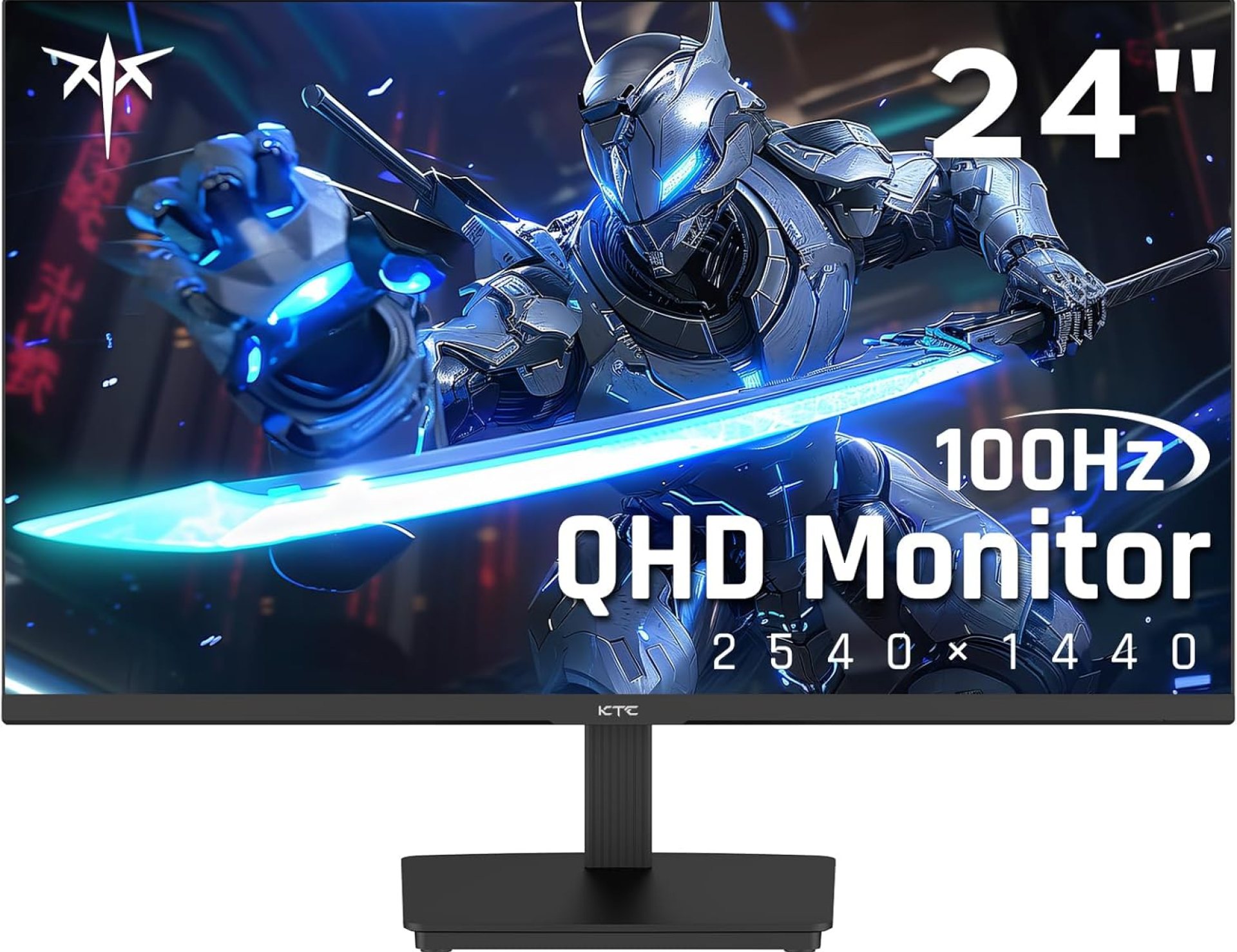 24 Inch QHD 2560×1440 IPS Computer Monitor, 100Hz Zero-Frame 2K Gaming Office Monitor, Adaptive Sync, HDR10, VESA, Tilt Adjustable, Low Blue Light, DisplayPort, HDMI, H24T27 24 Inch QHD 2560×1440 IPS Computer Monitor, 100Hz Zero-Frame 2K Gaming Office Monitor, Adaptive Sync, HDR10, VESA, Tilt Adjustable, Low Blue Light, DisplayPort, HDMI, H24T27