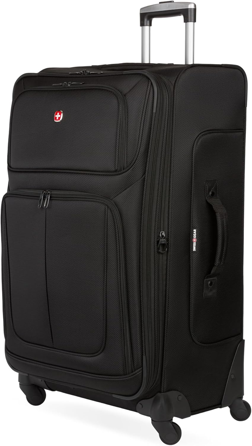 SwissGear Sion Softside Expandable Luggage, Black, Checked-Large 29-Inch SwissGear Sion Softside Expandable Luggage, Black, Checked-Large 29-Inch