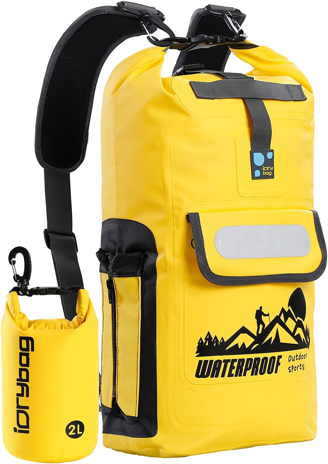 IDRYBAG Dry Bag Backpack Waterproof Floating 20L/30L/40L, Dry Bags Waterproof Backpack for Men, Dry Sack Waterproof Bag IDRYBAG Dry Bag Backpack Waterproof Floating 20L/30L/40L, Dry Bags Waterproof Backpack for Men, Dry Sack Waterproof Bag
