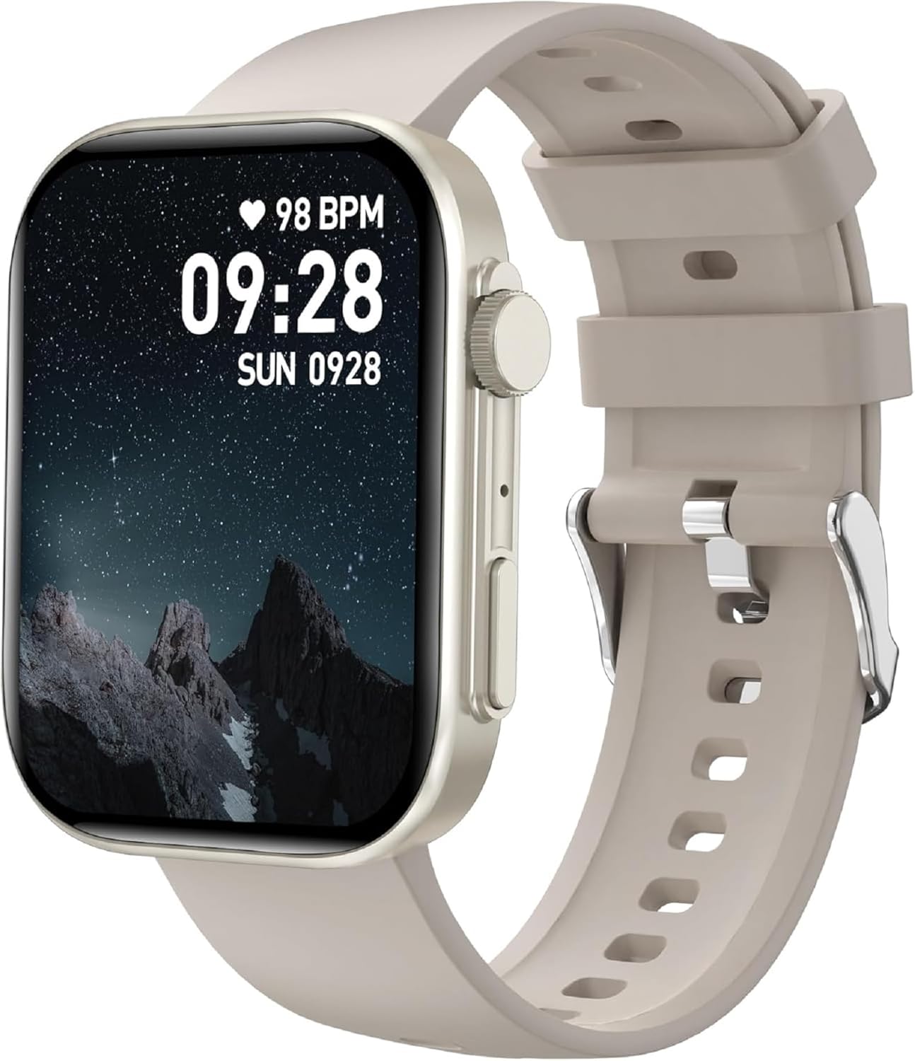 Bebinca Smart Watch for Men Women 2.01″ Full Touch Screen IP68 Waterproof Bluetooh Fitness Tracker Heart Rate/Sleep Monitor Compatible with iPhone Samsung Android Phone(Starlight) Bebinca Smart Watch for Men Women 2.01″ Full Touch Screen IP68 Waterproof Bluetooh Fitness Tracker Heart Rate/Sleep Monitor Compatible with iPhone Samsung Android Phone(Starlight)