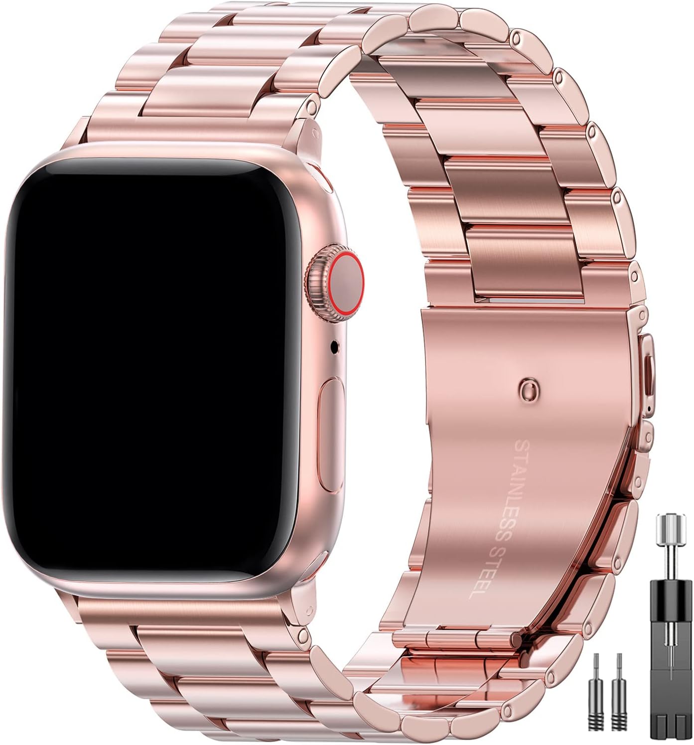 EPULY Metal Band Compatible with Apple Watch Bands for Men & Women 49mm 46mm 45mm 44mm 42mm 41mm 40mm 38mm, Business Stainless Steel Strap for iWatch Bands Ultra 2, SE, Ultra Series 10 9 8 7 6 5 4 3 2 1 EPULY Metal Band Compatible with Apple Watch Bands for Men & Women 49mm 46mm 45mm 44mm 42mm 41mm 40mm 38mm, Business Stainless Steel Strap for iWatch Bands Ultra 2, SE, Ultra Series 10 9 8 7 6 5 4 3 2 1