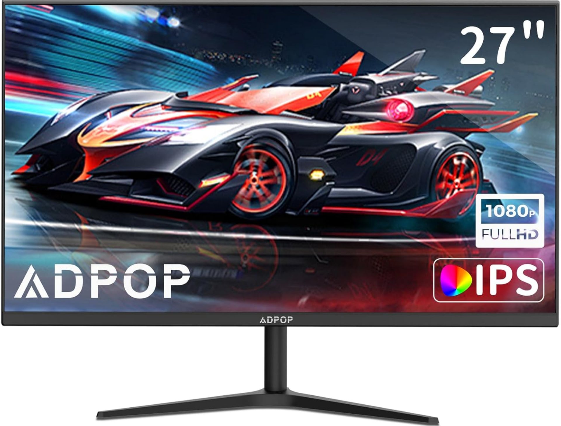 27 Inch Monitor FHD 1080p 75Hz Gaming Monitor Home Office PC Monitor IPS Panel Computer Display, HDMI, VGA, Flicker-Free, Flicker Free, Blue Light Filter, 100×100 mm VESA Mountable 27 Inch Monitor FHD 1080p 75Hz Gaming Monitor Home Office PC Monitor IPS Panel Computer Display, HDMI, VGA, Flicker-Free, Flicker Free, Blue Light Filter, 100×100 mm VESA Mountable