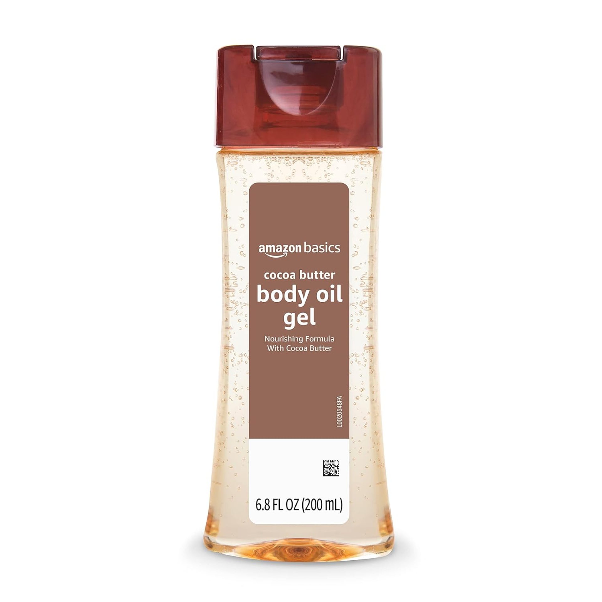 Amazon Basics Body Oil Gel with Cocoa Butter, Paraben Free, 6.8 Fl Oz (Pack of 1) (Previously Solimo) Amazon Basics Body Oil Gel with Cocoa Butter, Paraben Free, 6.8 Fl Oz (Pack of 1) (Previously Solimo)
