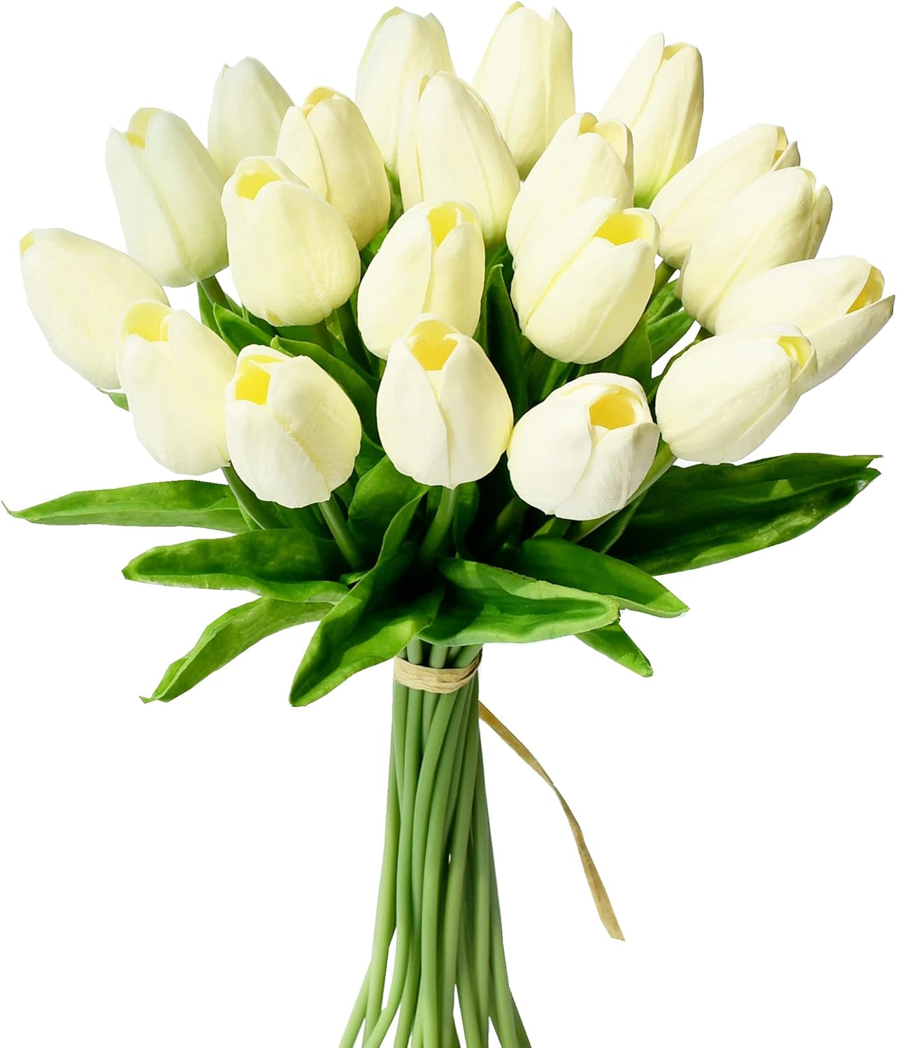 Mandy’s 20pcs Cream Artificial Tulip Silk Fake Flowers 13.5″ for New Year Spring Mother’s Day Easter Gifts in Bulk Home Kitchen Wedding Decorations Mandy’s 20pcs Cream Artificial Tulip Silk Fake Flowers 13.5″ for New Year Spring Mother’s Day Easter Gifts in Bulk Home Kitchen Wedding Decorations