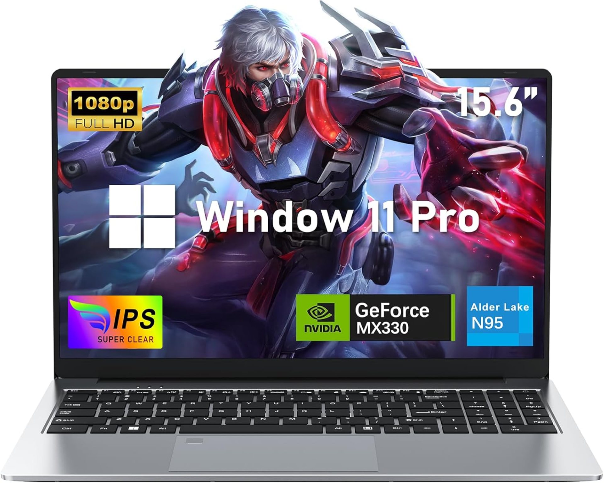 15.6 Inch Gaming Laptop Computer,MX330 Graphics Laptop,N95 4C/4T Processor(up to 3.4Ghz),16GB RAM 1TB SSD,15.6”FHD 1920 * 1080 Display,WiFi 5,BT5.0,Backlit Keyboard 15.6 Inch Gaming Laptop Computer,MX330 Graphics Laptop,N95 4C/4T Processor(up to 3.4Ghz),16GB RAM 1TB SSD,15.6”FHD 1920 * 1080 Display,WiFi 5,BT5.0,Backlit Keyboard