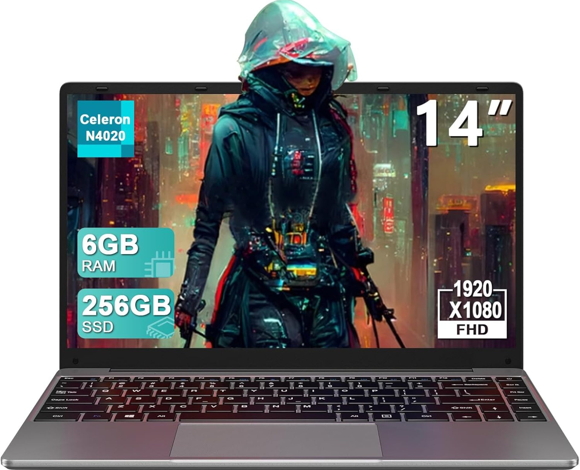 14″ Laptop Win 11 256GB SSD Up to 1TB SSD Expand Celeron N4020 Up to 2.8Ghz Dual-Core Processor 6GB DDR4 1920×1080 FHD Dual WiFi BT4.2 with Webcam Keyboard Protect Flim for Business-Gray 14″ Laptop Win 11 256GB SSD Up to 1TB SSD Expand Celeron N4020 Up to 2.8Ghz Dual-Core Processor 6GB DDR4 1920×1080 FHD Dual WiFi BT4.2 with Webcam Keyboard Protect Flim for Business-Gray