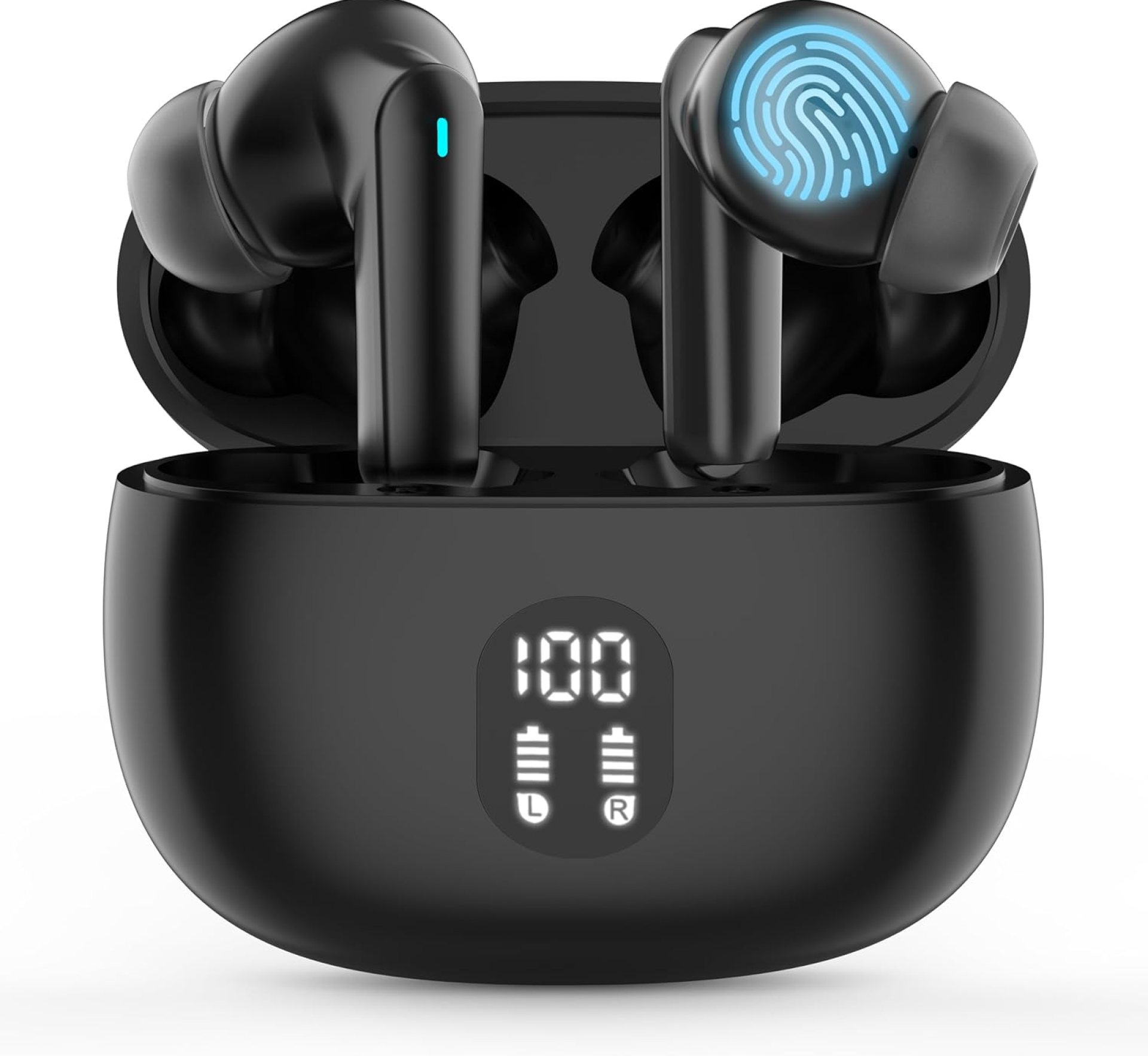 AI Language Translation Earbuds, Real-Time Translator One-Year Free Subscription Included for 144 Languages & Accents Translation Device Earphones (Black) AI Language Translation Earbuds, Real-Time Translator One-Year Free Subscription Included for 144 Languages & Accents Translation Device Earphones (Black)