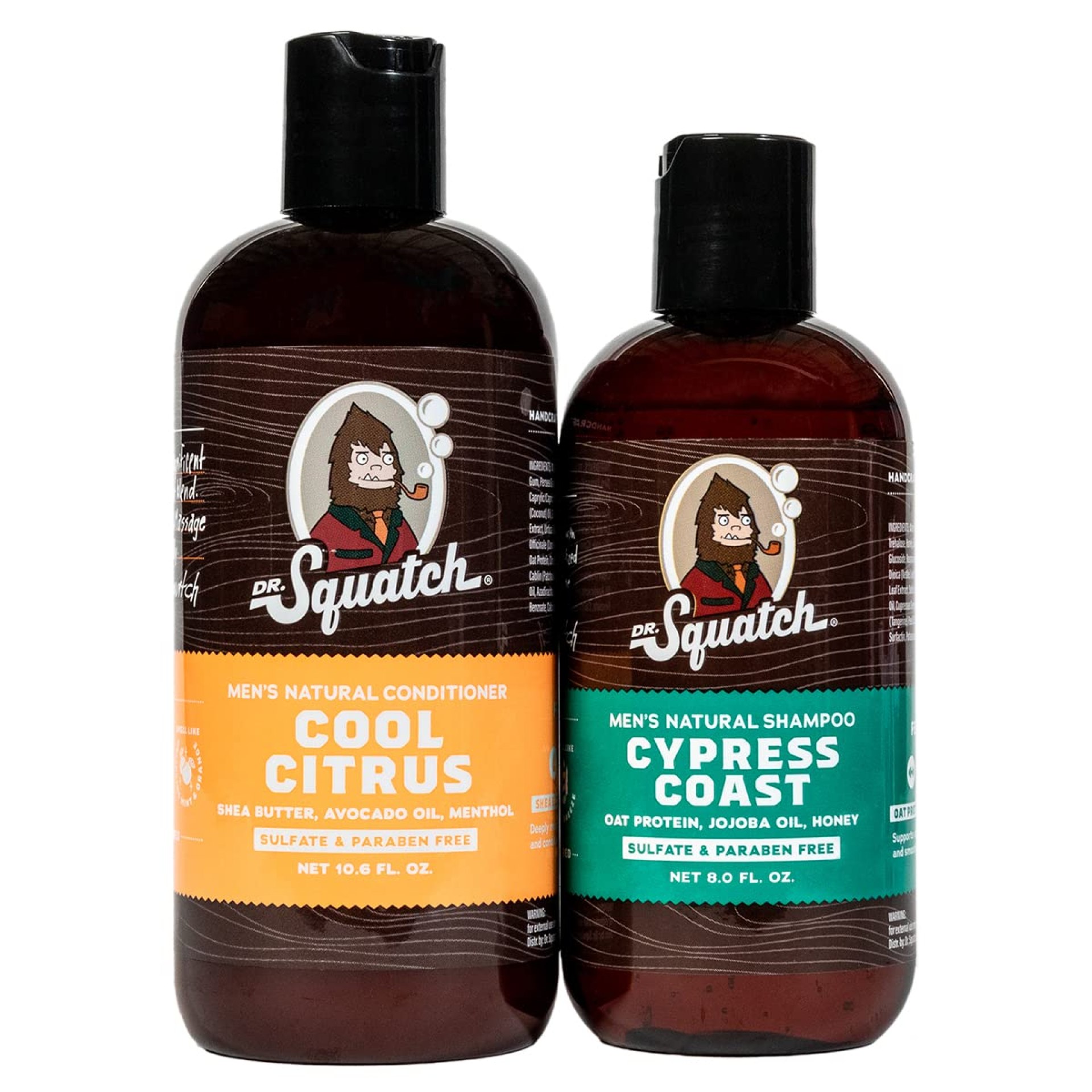 Dr. Squatch Citrus & Cypress Men’s Shampoo + Conditioner Hair Bundle – Keeps Hair Looking Full and Healthy Dr. Squatch Citrus & Cypress Men’s Shampoo + Conditioner Hair Bundle – Keeps Hair Looking Full and Healthy