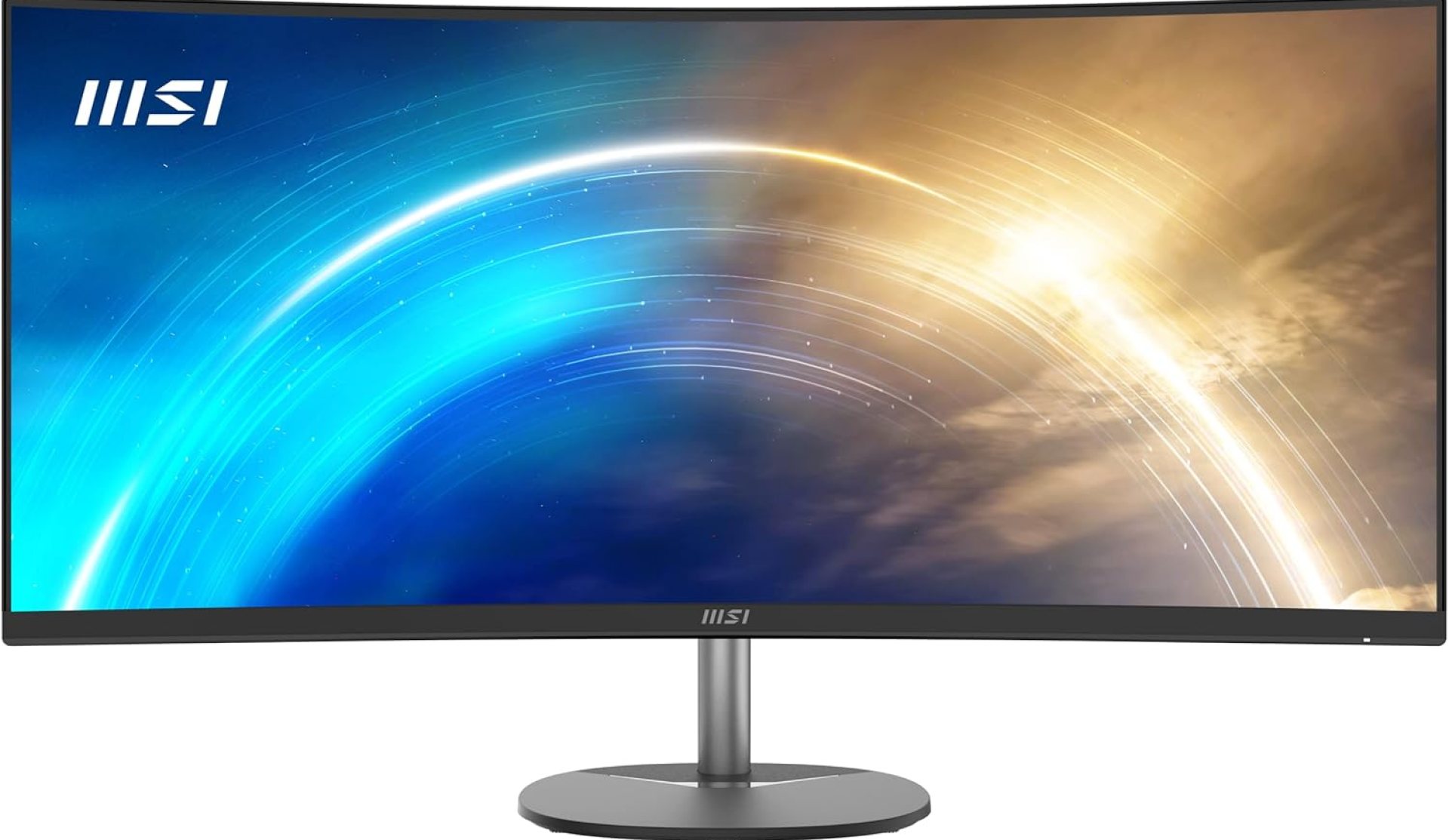 MSI Pro MP341CQ, 34″ Monitor, 3440 x 1440(UWQHD) VA, 100Hz, TUV Certified Eyesight Protection, 4ms, Displayport, HDMI, Tilt, Black MSI Pro MP341CQ, 34″ Monitor, 3440 x 1440(UWQHD) VA, 100Hz, TUV Certified Eyesight Protection, 4ms, Displayport, HDMI, Tilt, Black