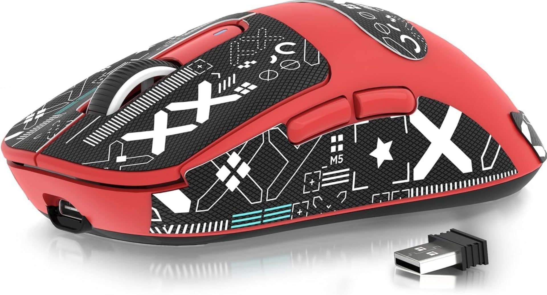 ATTACK SHARK X3 Wireless Gaming Mouse, 49g Bluetooth/2.4G/USB-C Ergonomic Computer Mouse, PAW3395 26K DPI Sensor, 200h Battery Life, Programmable Buttons Griptape, Gaming Accessories for PC/Laptop/Mac ATTACK SHARK X3 Wireless Gaming Mouse, 49g Bluetooth/2.4G/USB-C Ergonomic Computer Mouse, PAW3395 26K DPI Sensor, 200h Battery Life, Programmable Buttons Griptape, Gaming Accessories for PC/Laptop/Mac