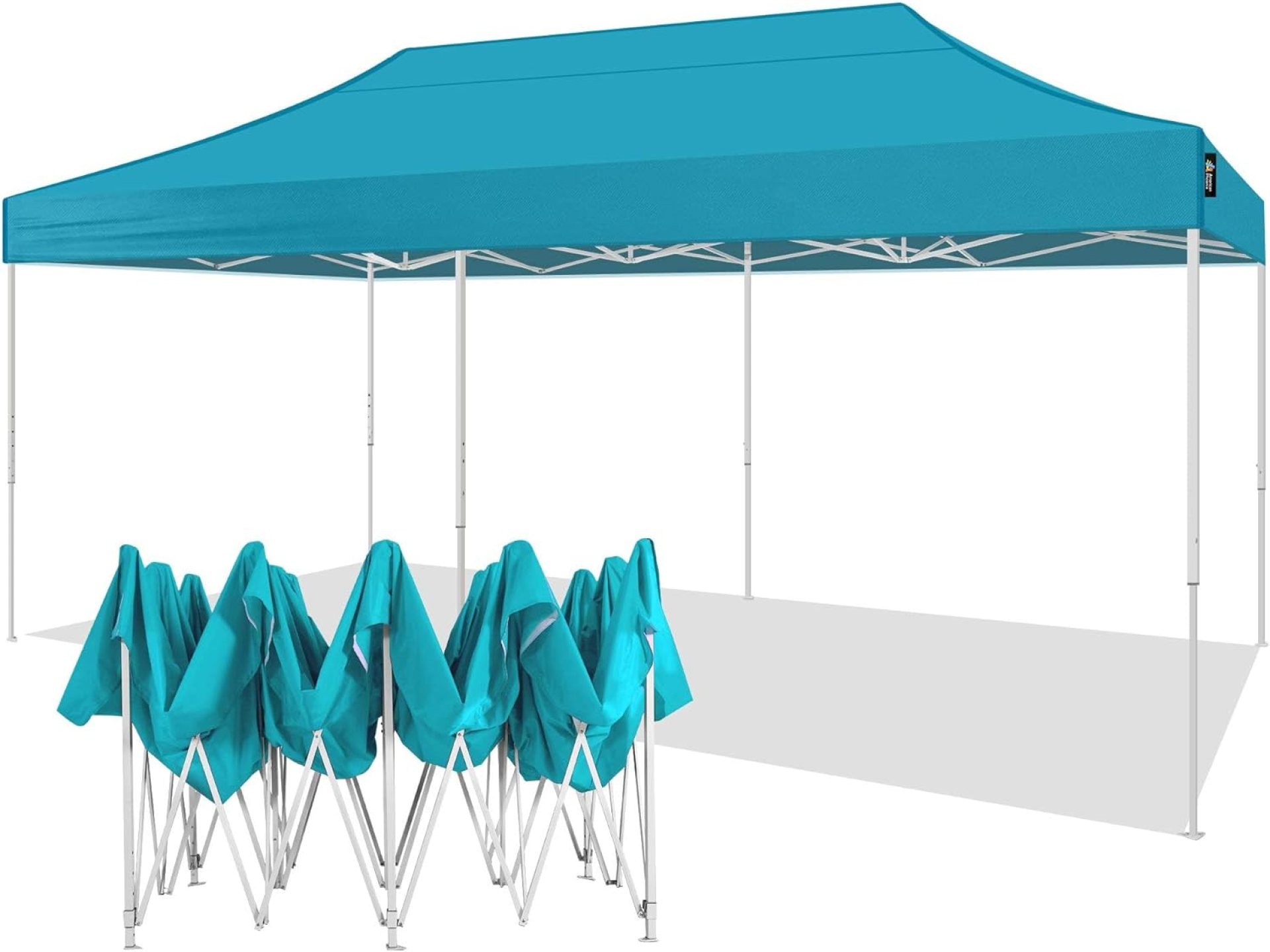 American Phoenix Canopy Tent 10×20 Ez Pop Up Instant Shelter Shade Heavy Duty Commercial Outdoor Party Tent (Teal) American Phoenix Canopy Tent 10×20 Ez Pop Up Instant Shelter Shade Heavy Duty Commercial Outdoor Party Tent (Teal)