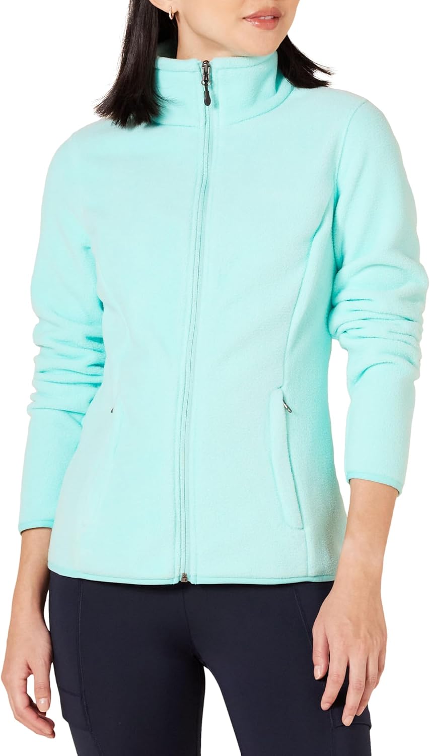 Amazon Essentials Women’s Classic-Fit Full-Zip Polar Soft Fleece Jacket (Available in Plus Size) Amazon Essentials Women’s Classic-Fit Full-Zip Polar Soft Fleece Jacket (Available in Plus Size)