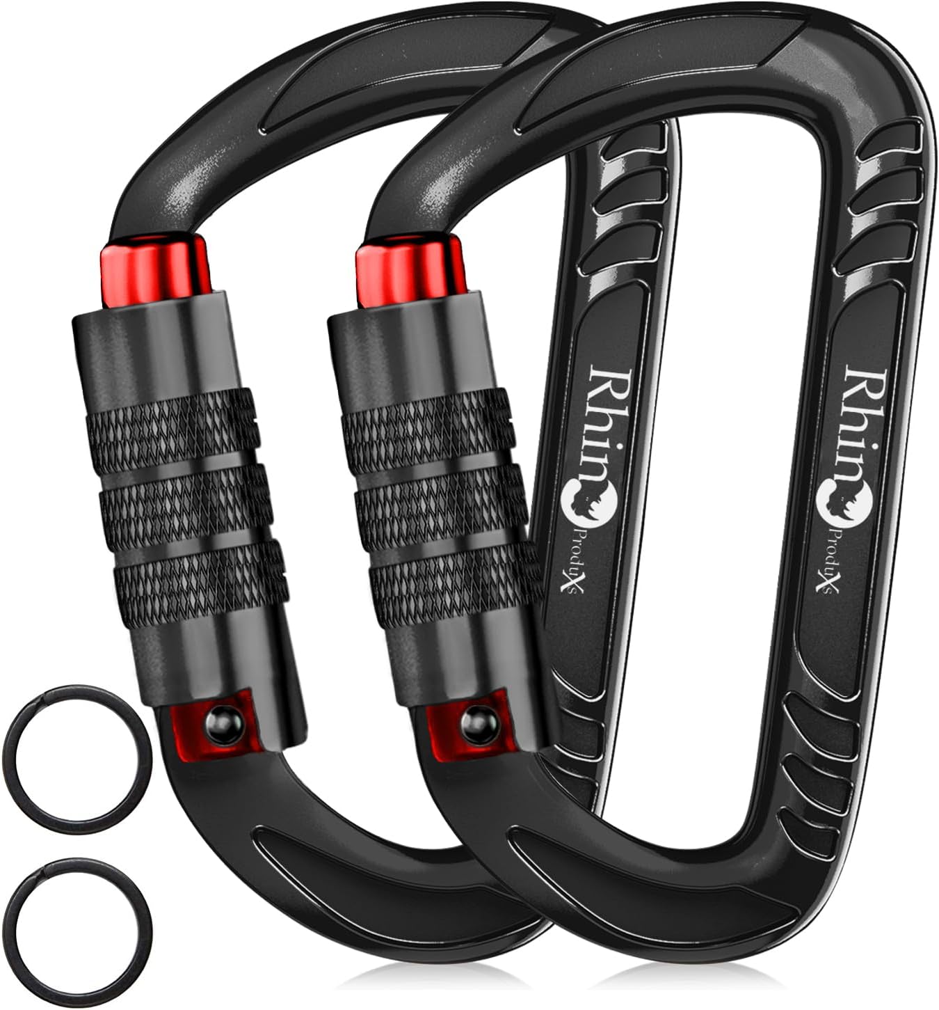 12kN (2697 lbs) Heavy Duty, Locking, Auto Locking, Wiregate Snap and Lightweight Snap Carabiner Clips, for Securing Pets, Outdoor, Camping, Hiking, Hammock, Dog Leash Harness, Keychains 12kN (2697 lbs) Heavy Duty, Locking, Auto Locking, Wiregate Snap and Lightweight Snap Carabiner Clips, for Securing Pets, Outdoor, Camping, Hiking, Hammock, Dog Leash Harness, Keychains