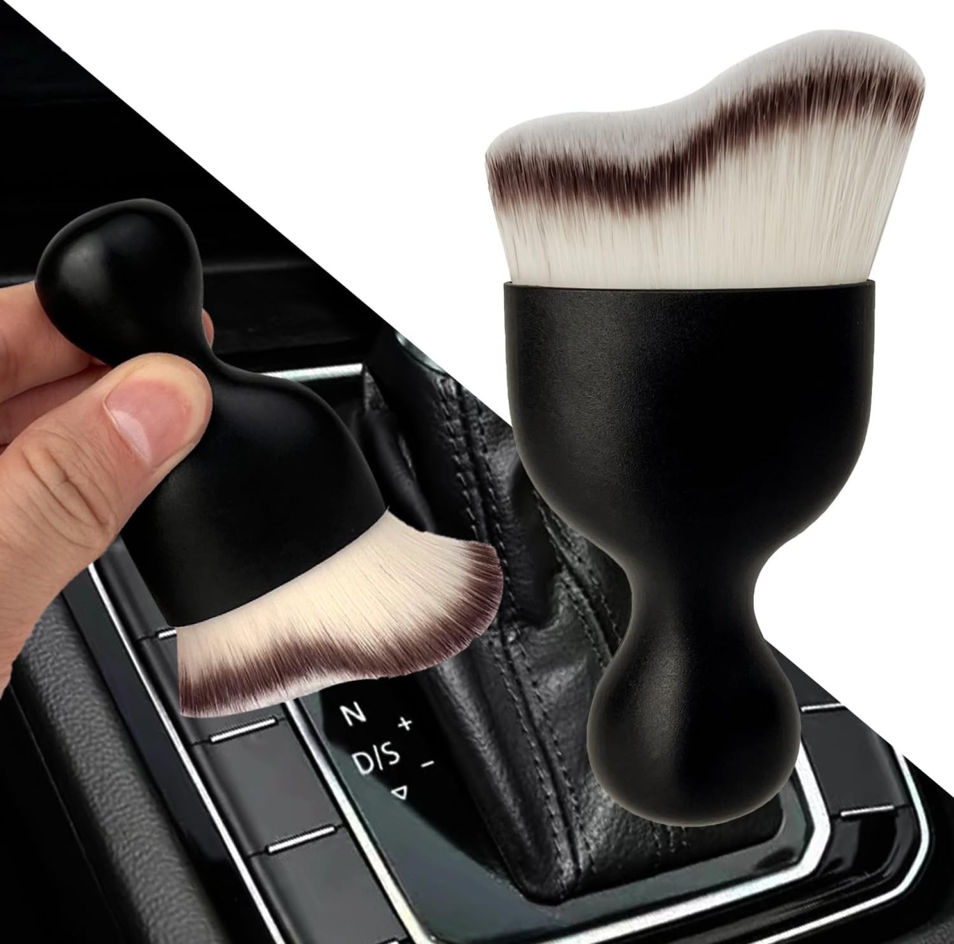 Car Interior Dust Brush, Auto Detailing Brush, Soft Bristles Car Cleaning Brushes, Tool for Air Conditioner Vents, Leather, Computer, Scratch Free, Car Interior Accessories Car Interior Dust Brush, Auto Detailing Brush, Soft Bristles Car Cleaning Brushes, Tool for Air Conditioner Vents, Leather, Computer, Scratch Free, Car Interior Accessories