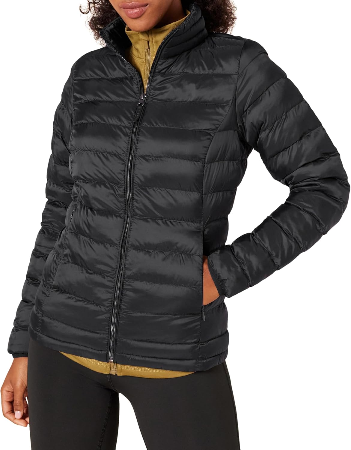 Amazon Essentials Women’s Lightweight Long-Sleeve Water-Resistant Packable Puffer Jacket (Available in Plus Size) Amazon Essentials Women’s Lightweight Long-Sleeve Water-Resistant Packable Puffer Jacket (Available in Plus Size)