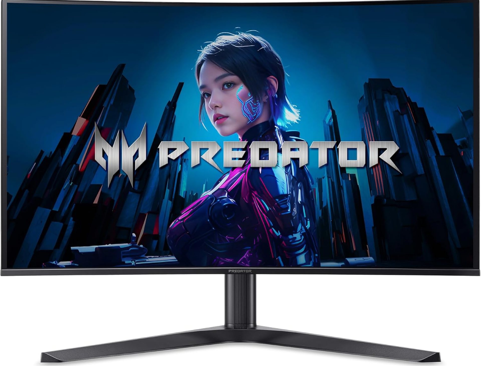 Acer Predator X32 | 31.5″ UHD 3840 x 2160 Quantum Dot OLED 1700R Curved Gaming Monitor | AMD FreeSync Premium | 240Hz | 0.03ms | 1000nits @ HDR 3% | DCI-P3 99% | USB Type-C, 2 x DP 1.4 & 2 x HDMI 2.1 Acer Predator X32 | 31.5″ UHD 3840 x 2160 Quantum Dot OLED 1700R Curved Gaming Monitor | AMD FreeSync Premium | 240Hz | 0.03ms | 1000nits @ HDR 3% | DCI-P3 99% | USB Type-C, 2 x DP 1.4 & 2 x HDMI 2.1