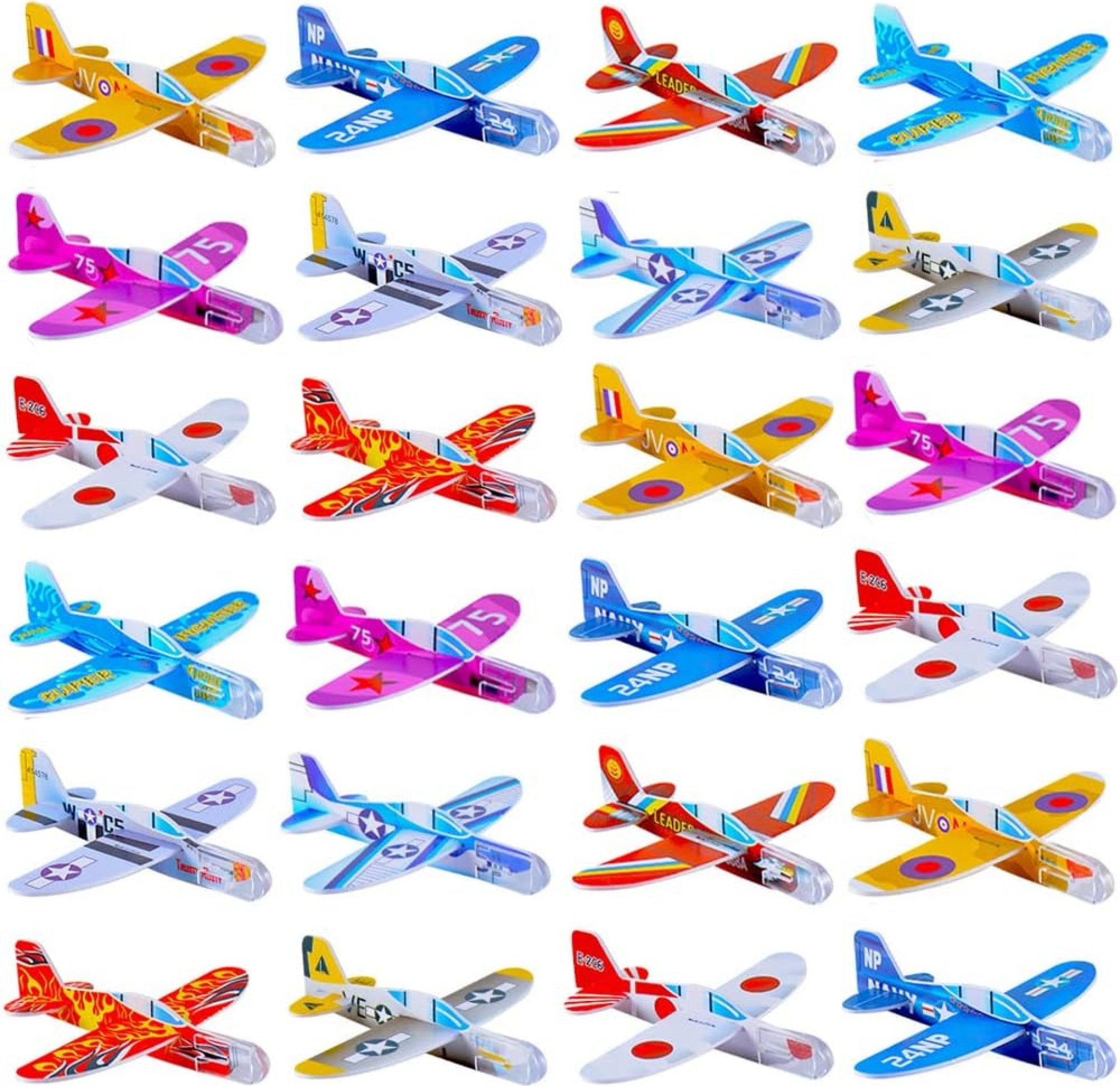 Manmel 50 Pcs Foam Gliders Planes Toys for Kids, Paper Airplane, Party Favors Goodie Bag Stuffers, Outdoor Flying Toys, Bulk for Classroom Prizes Boys and Girls Manmel 50 Pcs Foam Gliders Planes Toys for Kids, Paper Airplane, Party Favors Goodie Bag Stuffers, Outdoor Flying Toys, Bulk for Classroom Prizes Boys and Girls