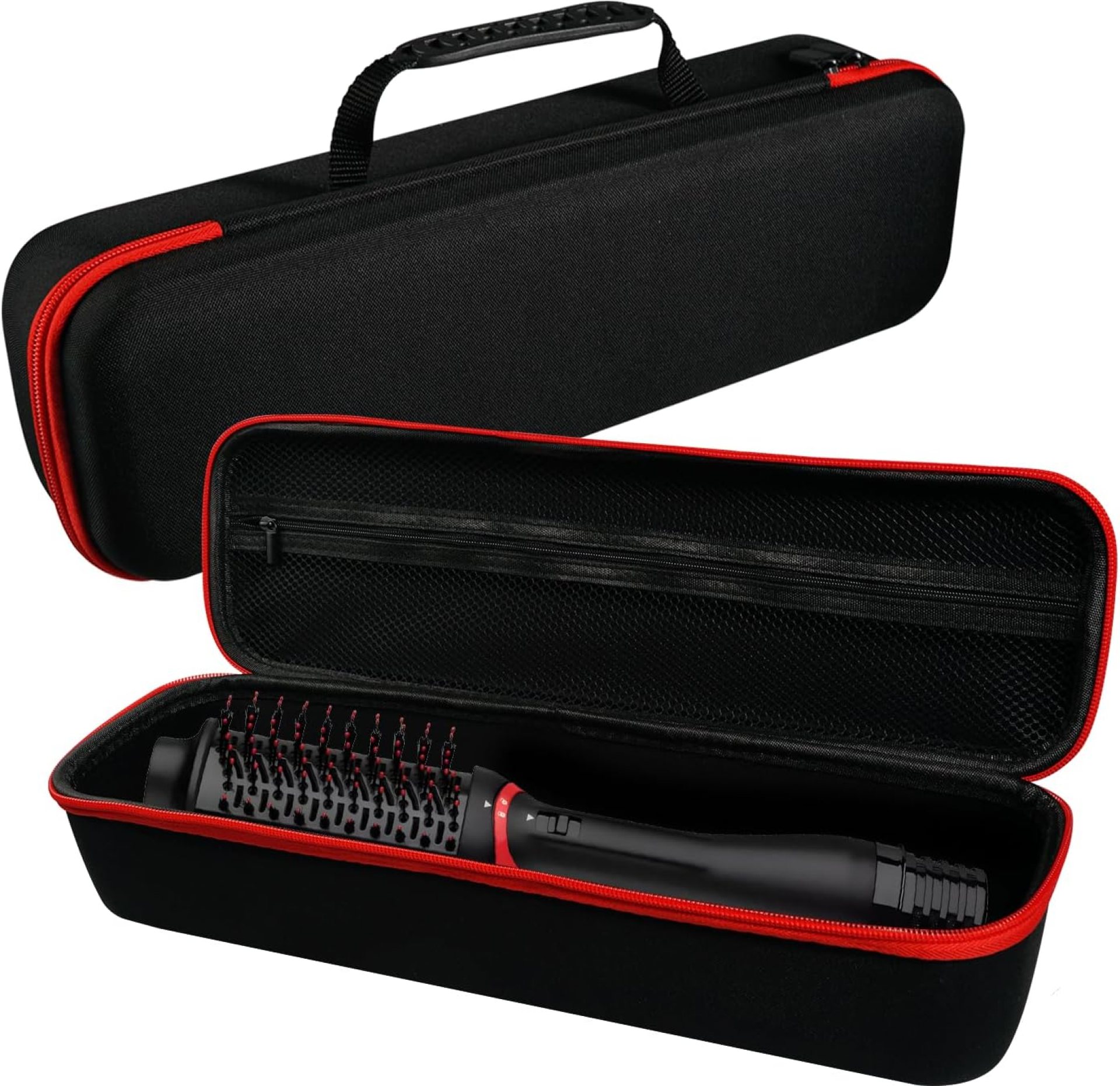 Hard Carrying Case for Revlon Hair Dryer Brush Original 1.0/Plus 2.0,Portable Travel Storage Bag Compatibility with All Brand Hot Tools Volumizer Hot Air Brush (Red) Hard Carrying Case for Revlon Hair Dryer Brush Original 1.0/Plus 2.0,Portable Travel Storage Bag Compatibility with All Brand Hot Tools Volumizer Hot Air Brush (Red)