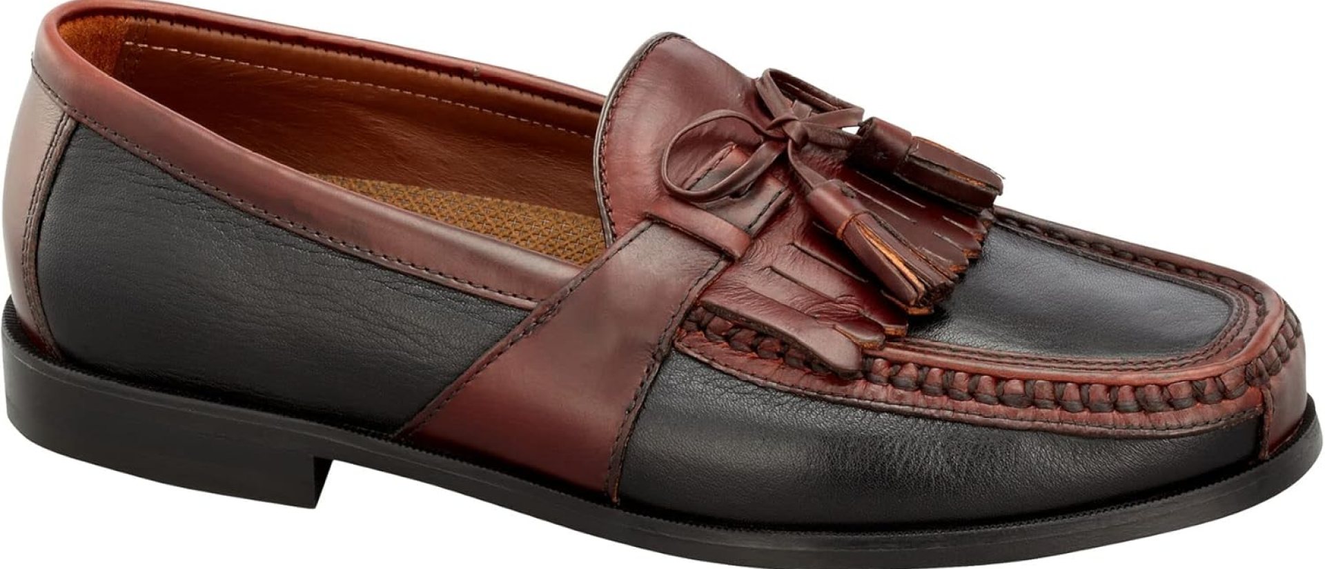 Johnston & Murphy Men’s Aragon Kiltie Tassel Casual Dress Shoe|Classic Design|Leather Textile Lining|Leather Sole with Rubber Heel Johnston & Murphy Men’s Aragon Kiltie Tassel Casual Dress Shoe|Classic Design|Leather Textile Lining|Leather Sole with Rubber Heel