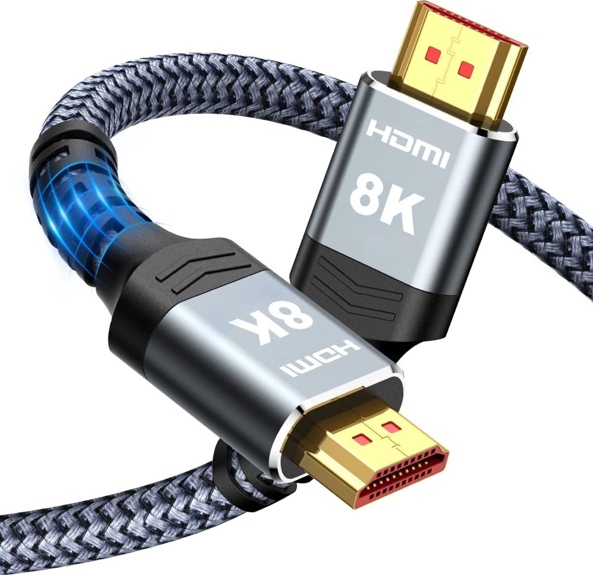 Highwings 8K Long HDMI Cable 20FT/6M 48Gbps, 2.1 High Speed HDMI 8K60Hz 4K120Hz 144Hz eARC HDR HDCP 2.2 2.3 Compatible for Gaming, PS5 and Monitor Highwings 8K Long HDMI Cable 20FT/6M 48Gbps, 2.1 High Speed HDMI 8K60Hz 4K120Hz 144Hz eARC HDR HDCP 2.2 2.3 Compatible for Gaming, PS5 and Monitor