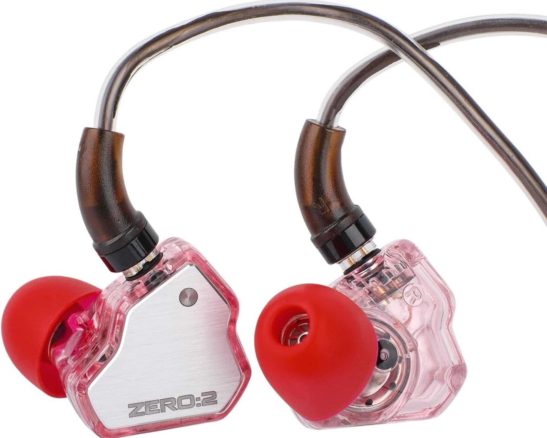 Linsoul 7Hz x Crinacle Zero:2 in Ear Monitor, Updated 10mm Dynamic Driver IEM, Wired Earbuds Earphones, Gaming Earbuds, with OFC IEM Cable for Musician (Pink) Linsoul 7Hz x Crinacle Zero:2 in Ear Monitor, Updated 10mm Dynamic Driver IEM, Wired Earbuds Earphones, Gaming Earbuds, with OFC IEM Cable for Musician (Pink)