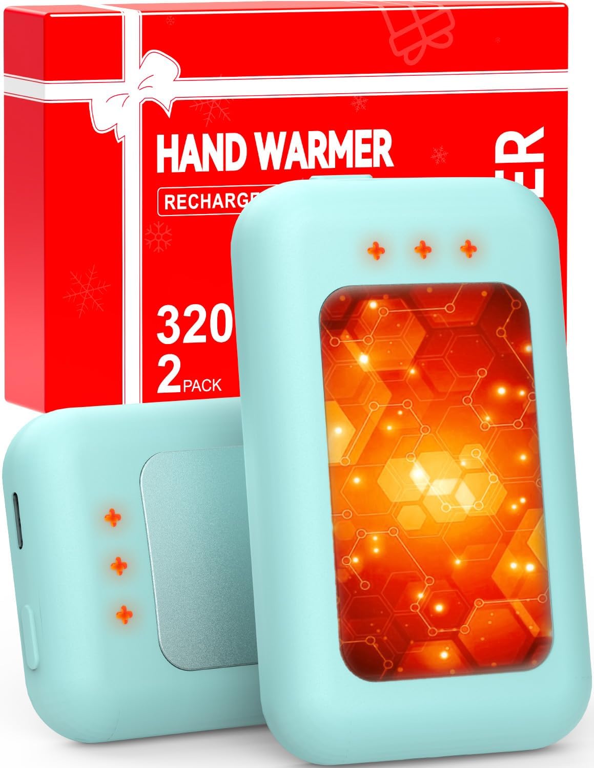 AI Hand Warmers Rechargeable, Reusable Portable Electric Hand Warmer, Fast Intelligent Heating in 1 Second, Gifts for Christmas, Outdoor, Golf, Hunting, Camping Accessories AI Hand Warmers Rechargeable, Reusable Portable Electric Hand Warmer, Fast Intelligent Heating in 1 Second, Gifts for Christmas, Outdoor, Golf, Hunting, Camping Accessories