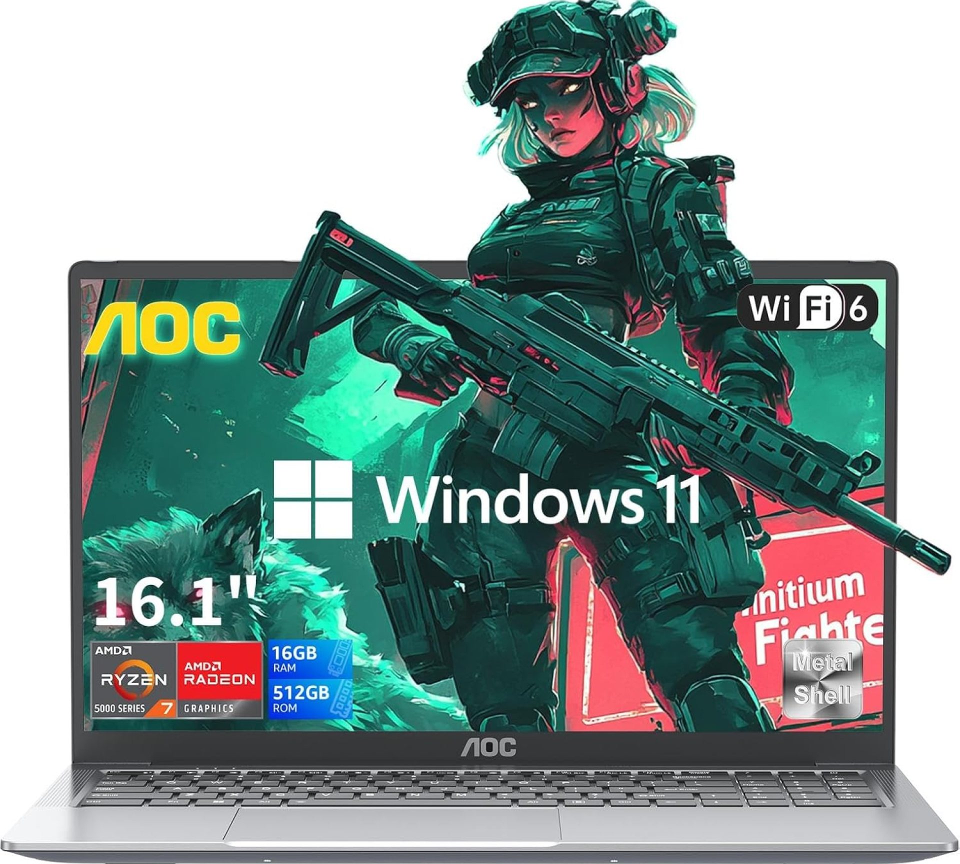 2025 16.1 Laptop Computer AMD Ryzen 7 5700U (8C/16T, Up to 4.3GHz) Radeon RX Vega 8 Graphics Laptop 16GB RAM 512GB NVMe SSD, Windows 11, FHD Display, WiFi 6, 53Wh Battery, HDMI, Webcam, Backlit KB 2025 16.1 Laptop Computer AMD Ryzen 7 5700U (8C/16T, Up to 4.3GHz) Radeon RX Vega 8 Graphics Laptop 16GB RAM 512GB NVMe SSD, Windows 11, FHD Display, WiFi 6, 53Wh Battery, HDMI, Webcam, Backlit KB