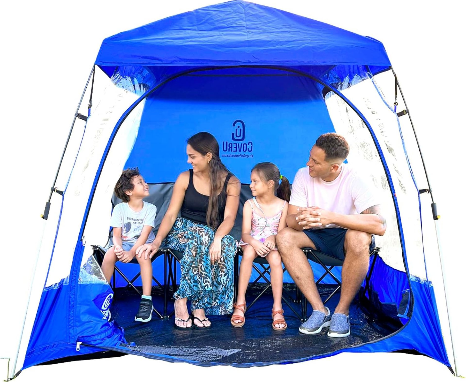 CoverU Sports Tent Pod For 3-4 People – RAIN or Sun Protection – NEW Large Pop Up Climate Canopy Shelter – Soccer, Football, Softball & Other Sporting Events and Parades – Patented and Patents Pending CoverU Sports Tent Pod For 3-4 People – RAIN or Sun Protection – NEW Large Pop Up Climate Canopy Shelter – Soccer, Football, Softball & Other Sporting Events and Parades – Patented and Patents Pending